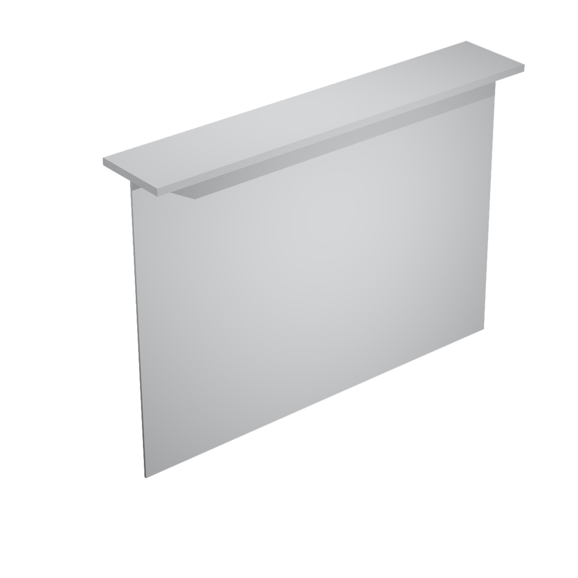 Sopralzo reception per scrivanie Easy - 160 x …