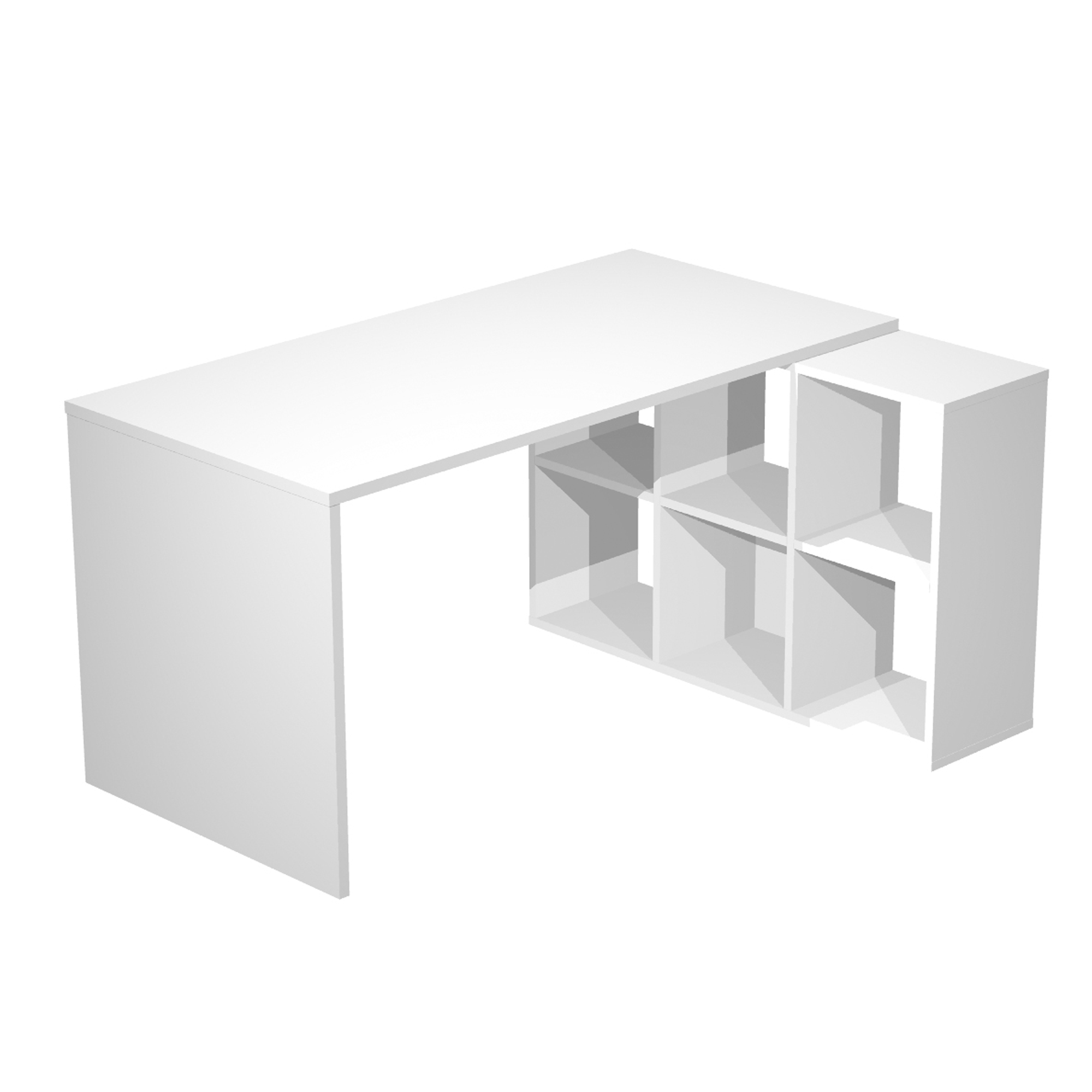 Postazione Home-Office - 6 caselle - 140 x …