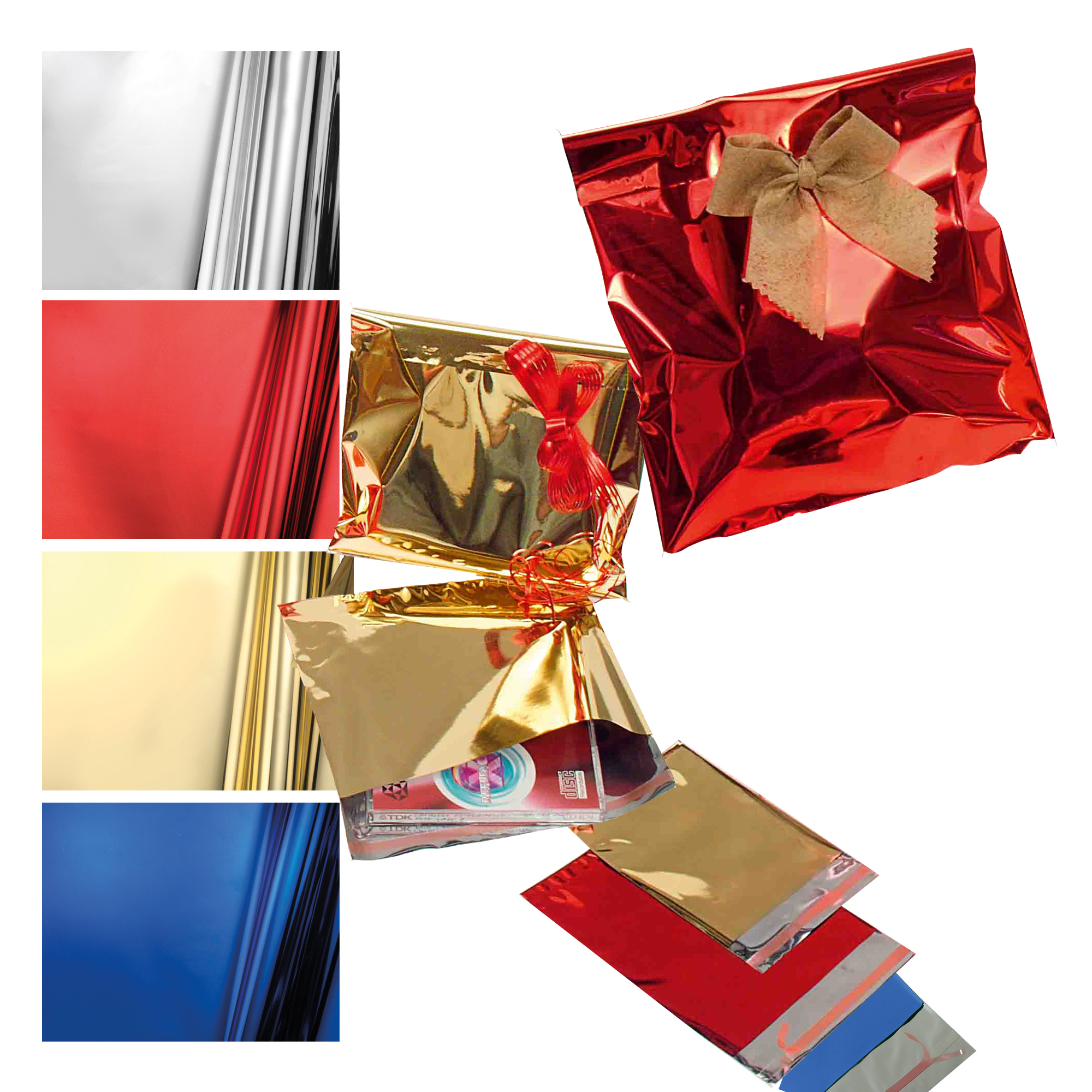 Busta regalo - con patella adesiva - 25 …
