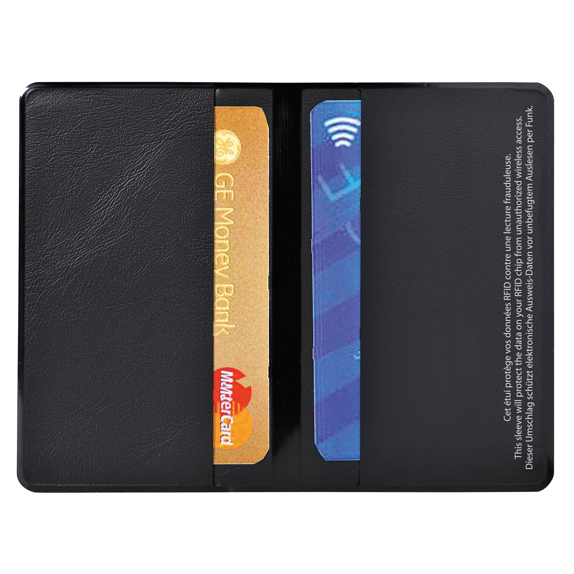 Portadocumenti RFID Hidentity Doppio per bancomat/carta di credito …