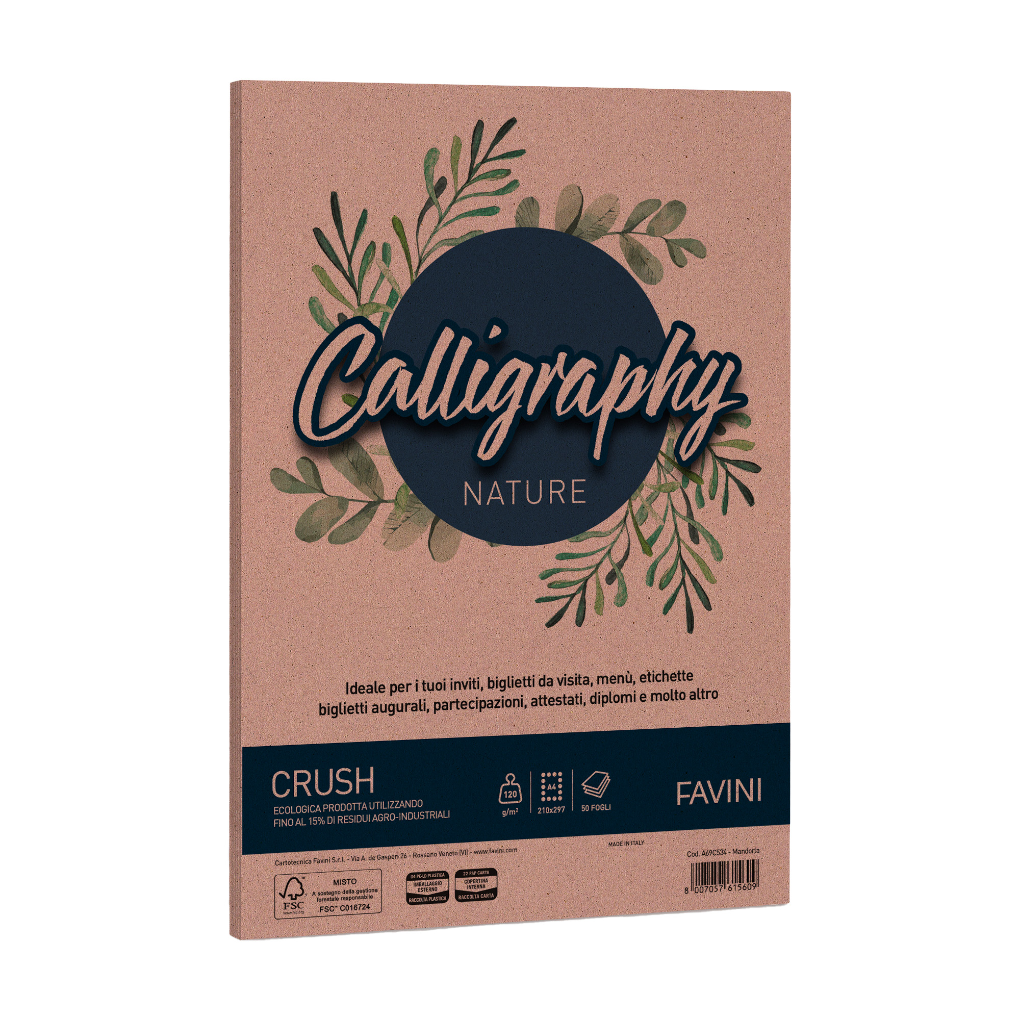 Carta Calligraphy Nature Crush - A4 - 120 …