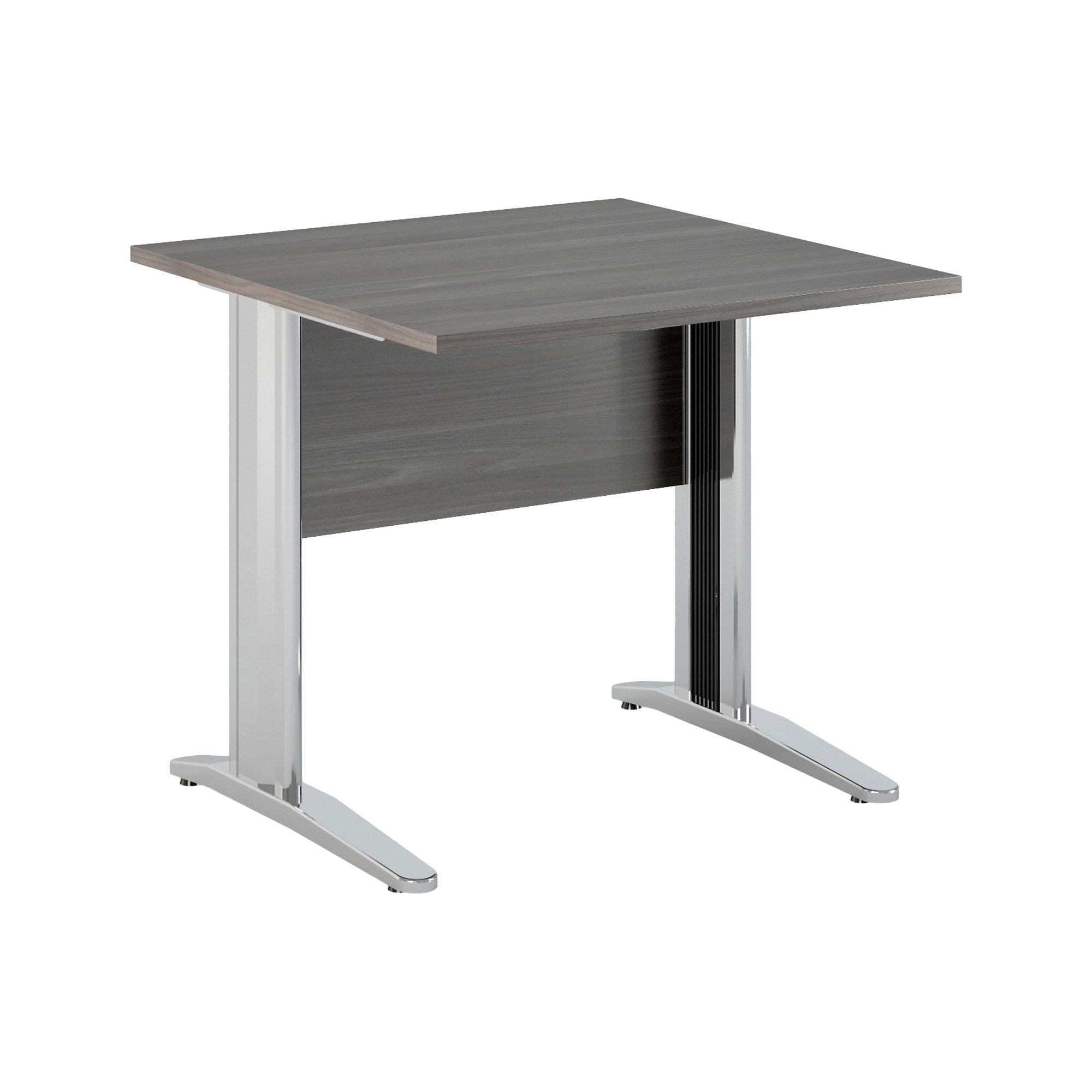 Scrivania lineare Easy - 80 x 80 x …
