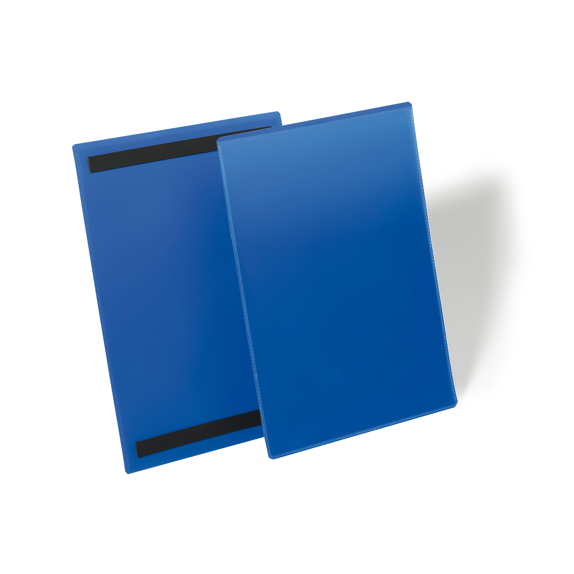 Buste identificative magnetiche - A4 verticale - blu …