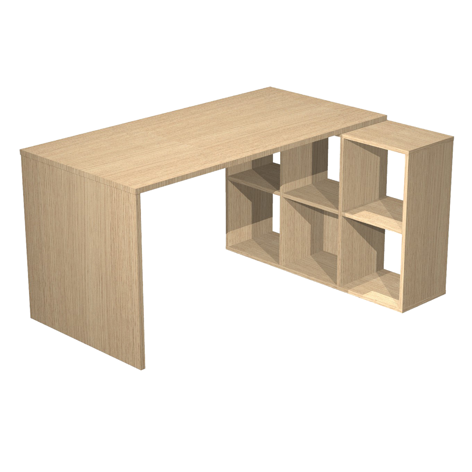 Postazione Home-Office - 6 caselle - 140 x …