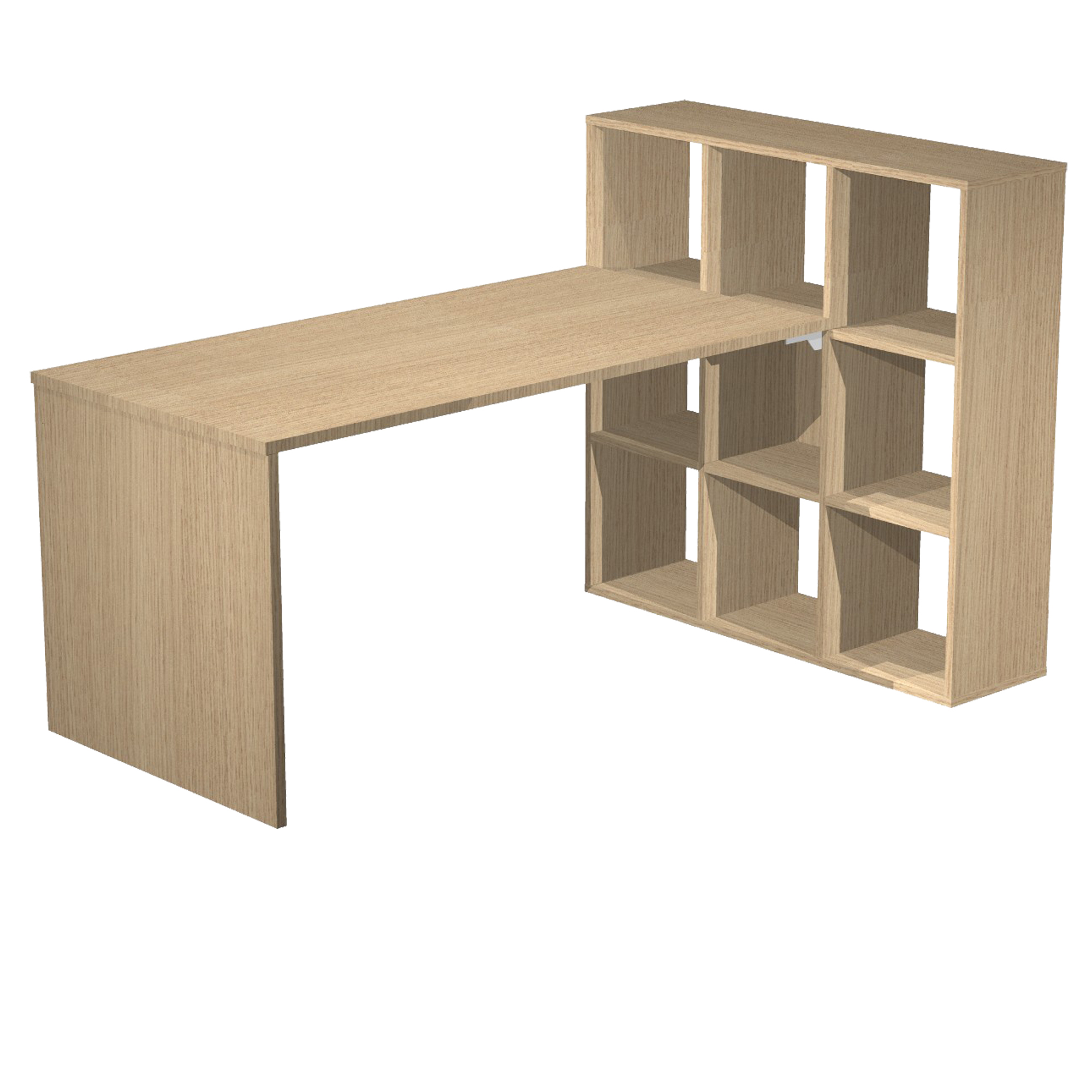 Postazione Home-Office - 9 caselle - 169 x …