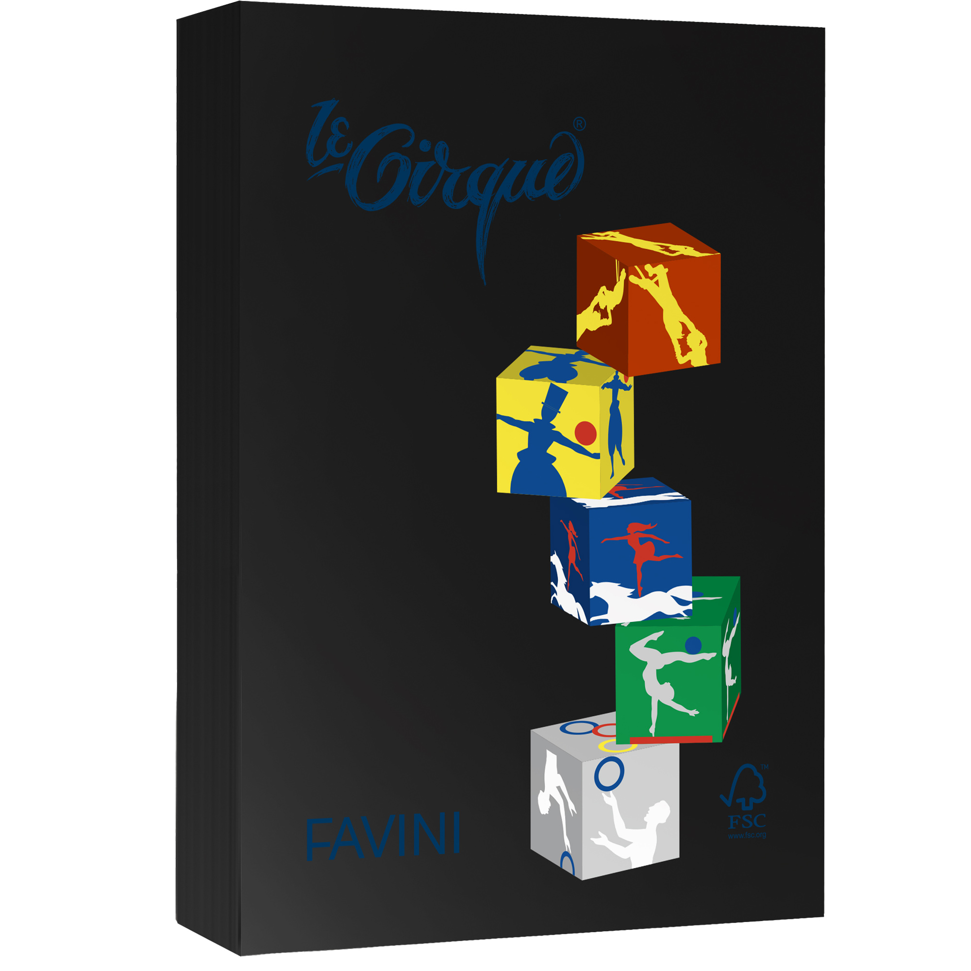 FAVINI Le Cirque forti - Nero - A4 …