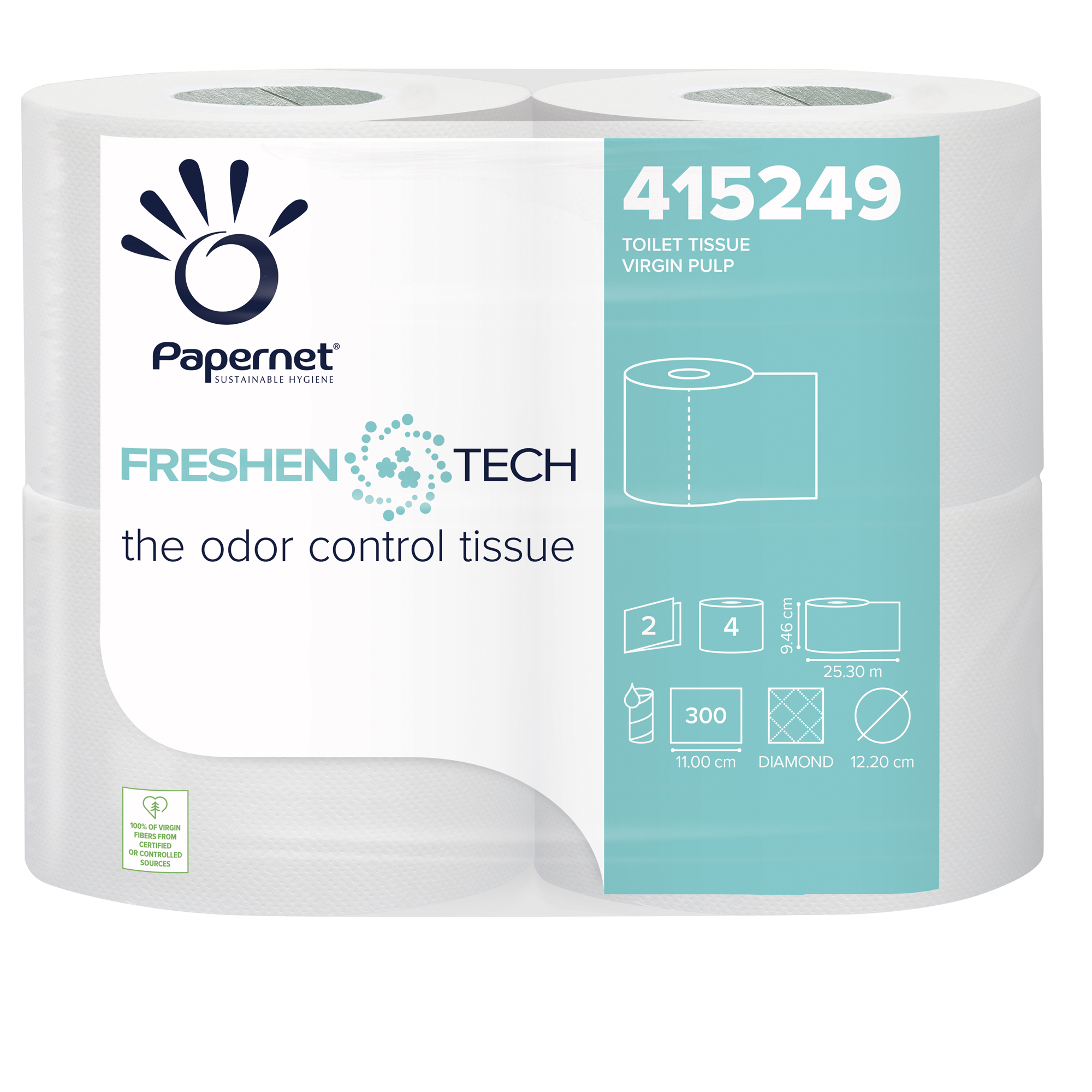 Carta igienica classica Freshen Tech - 2 veli …
