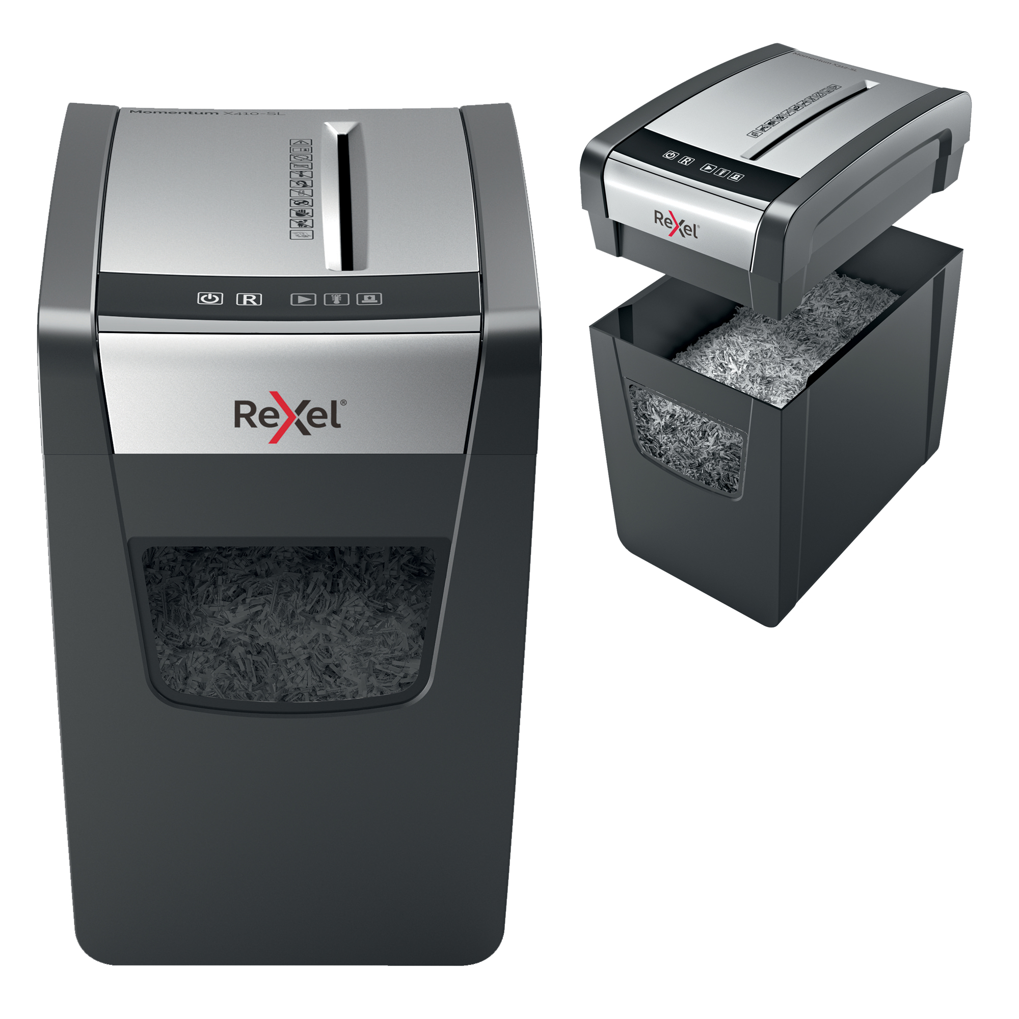 Rexel Momentum X410-SL - Distruggidocumenti - taglio incrociato …