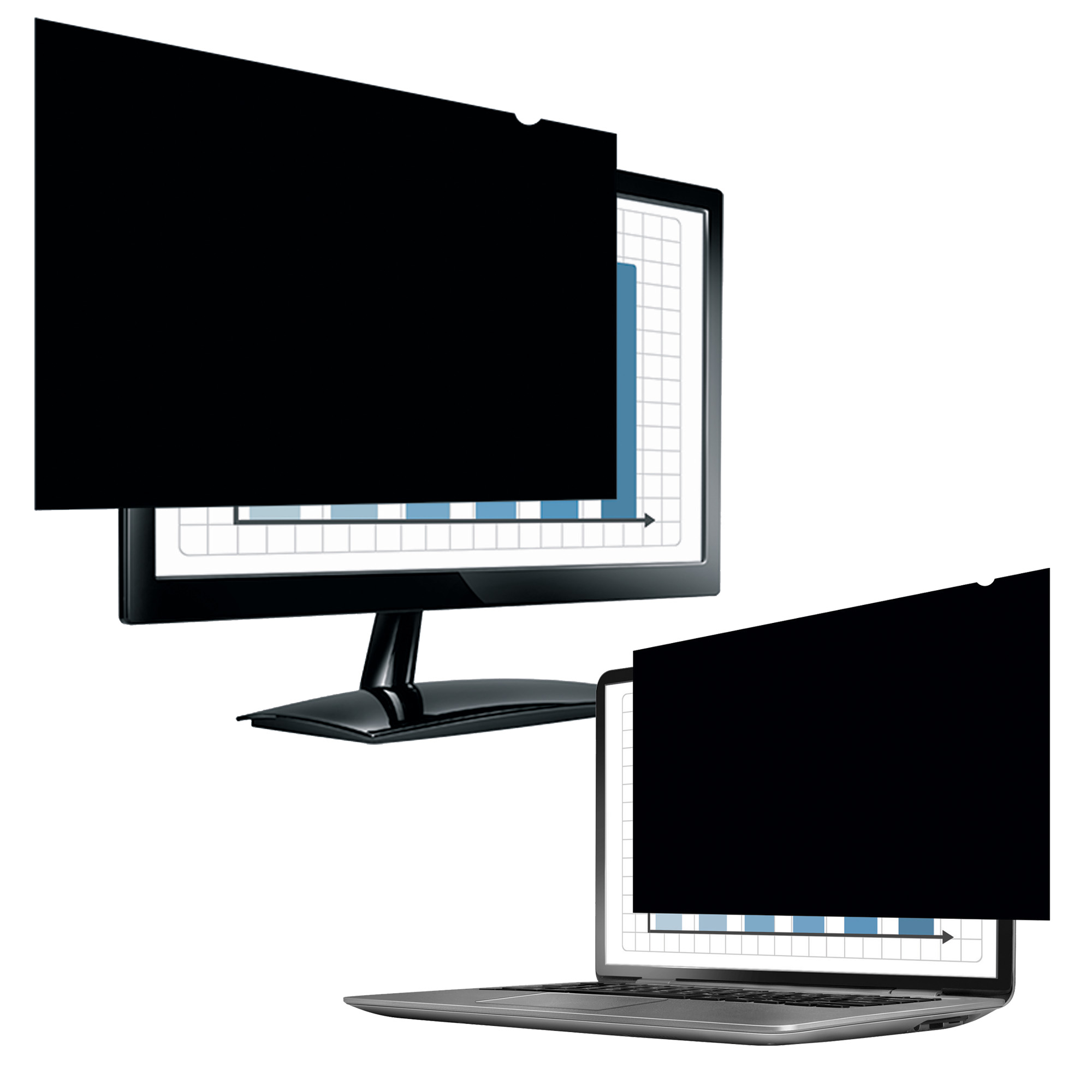 Filtro privacy PrivaScreen per monitor - widescreen 22"/55,88 …
