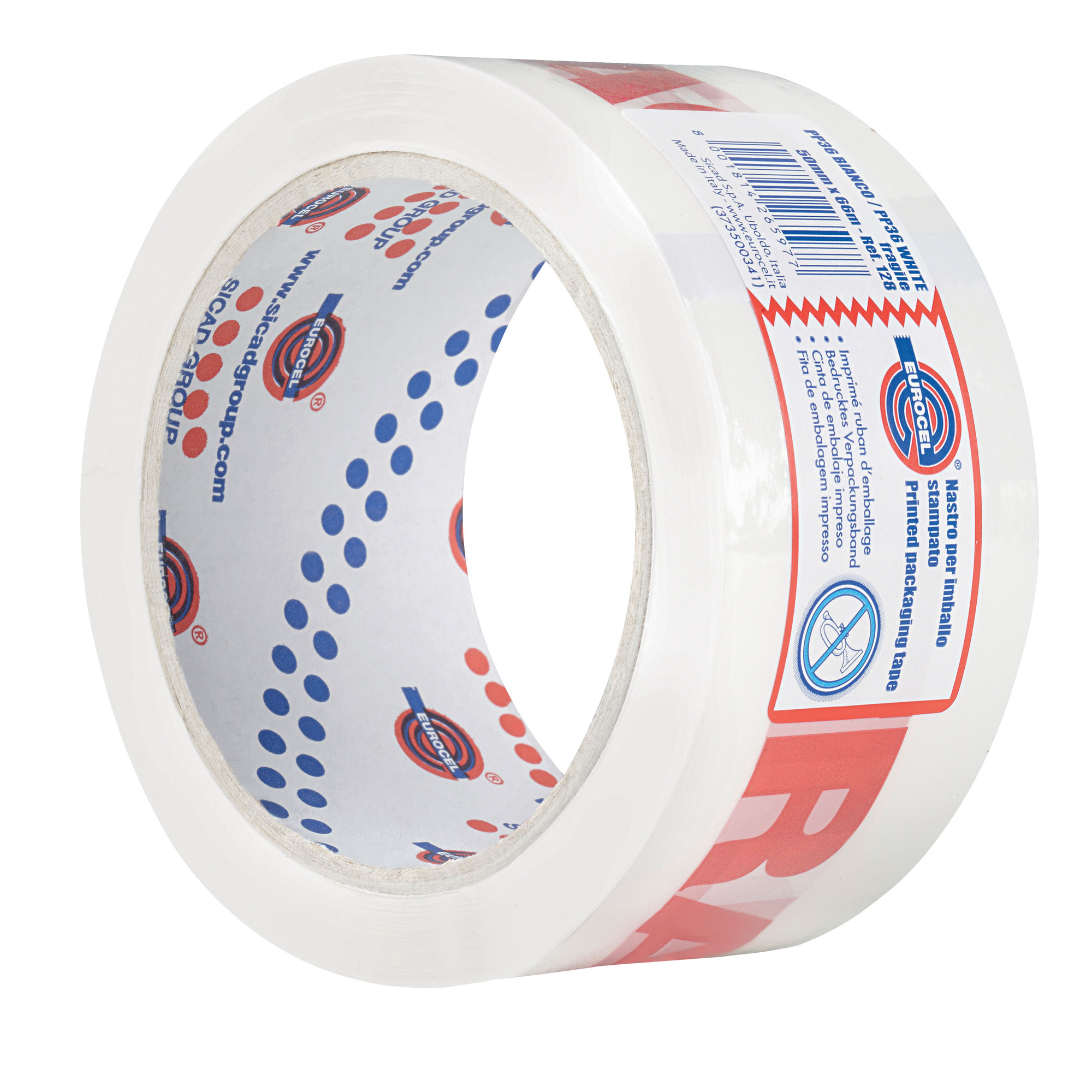 Nastro da imballo EURO PP36 stampa Fragile 50mm …