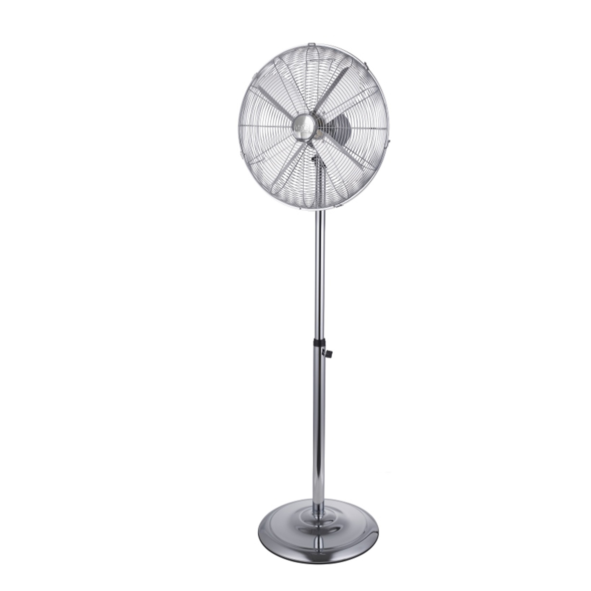 Ventilatore Cromo da terra - 3 velocità - …