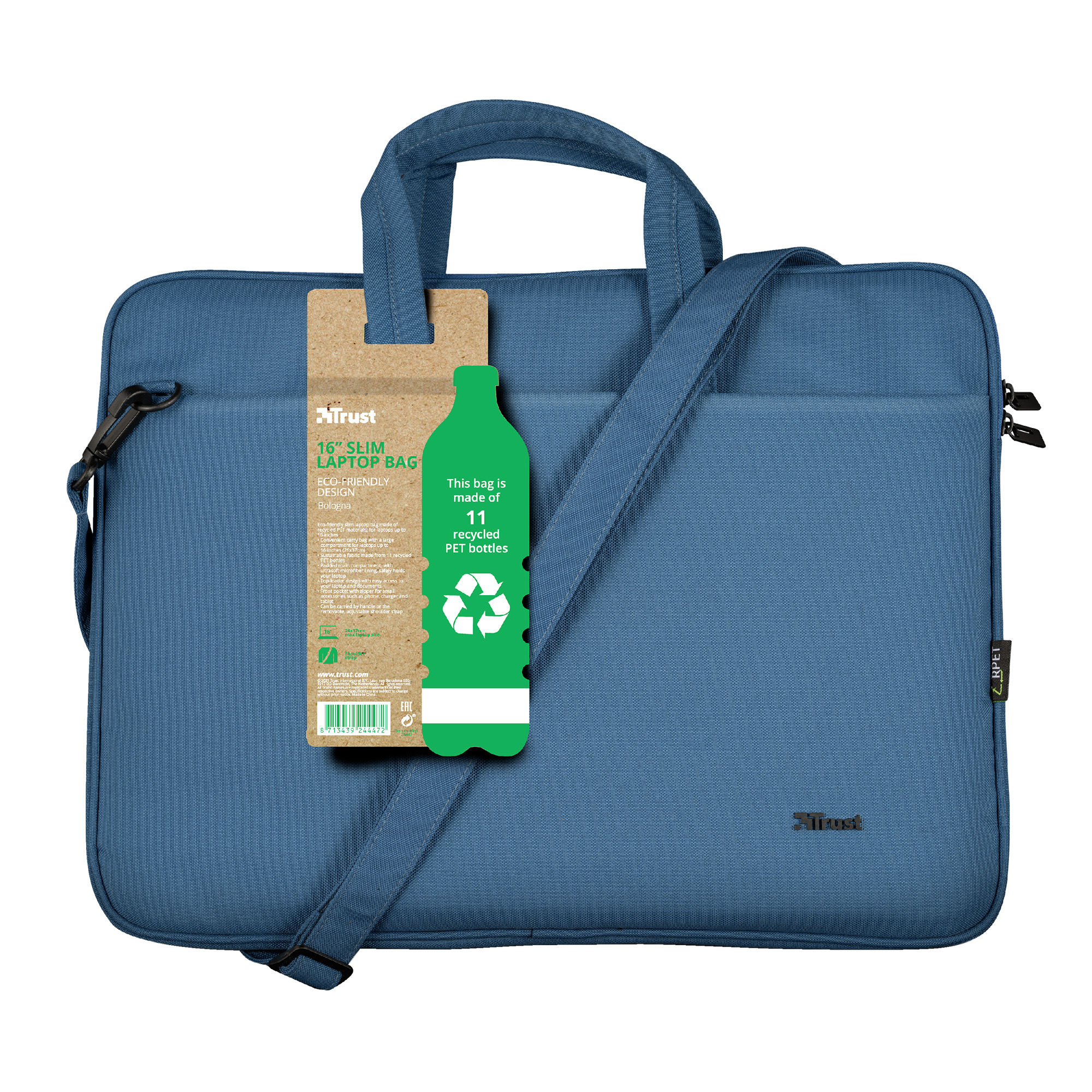 Trust Bologna Slim - Borsa trasporto notebook - …