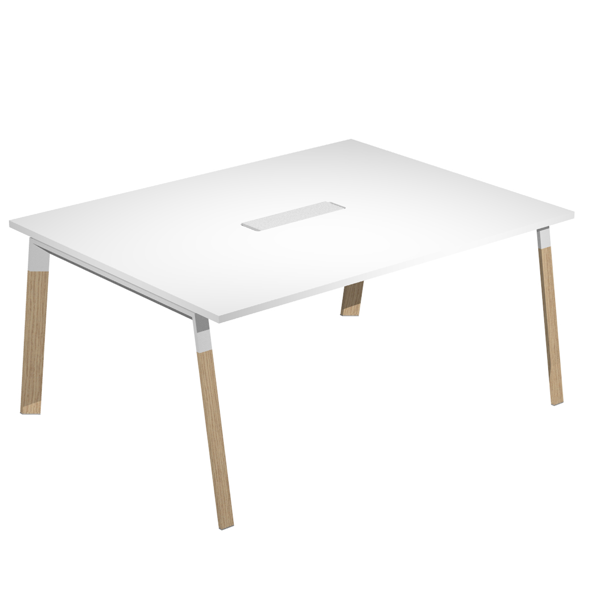 Tavolo riunione Woody - 160 x 120 x …