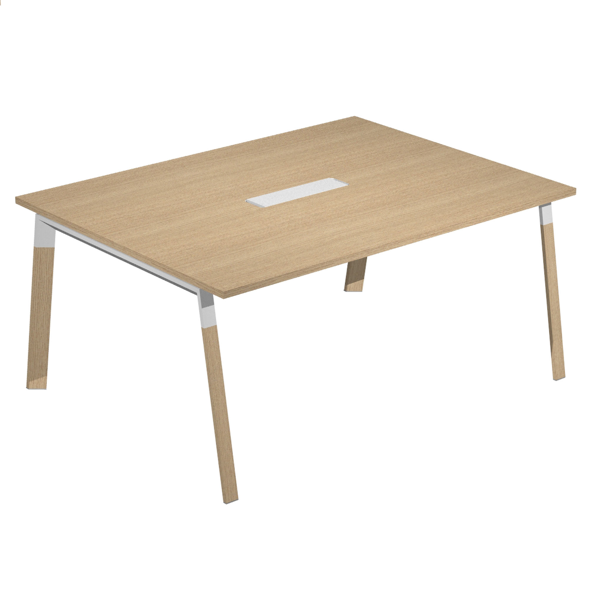 Tavolo riunione Woody - 160 x 120 x …