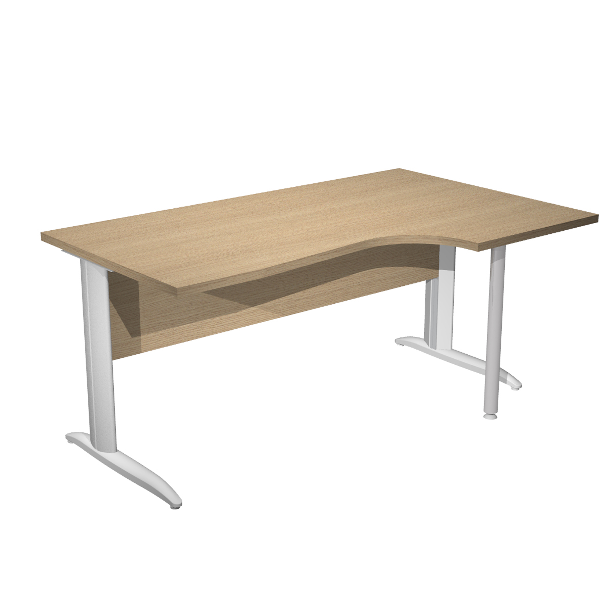 Scrivania Compact Destro Easy - 160 x 60/80/100 …