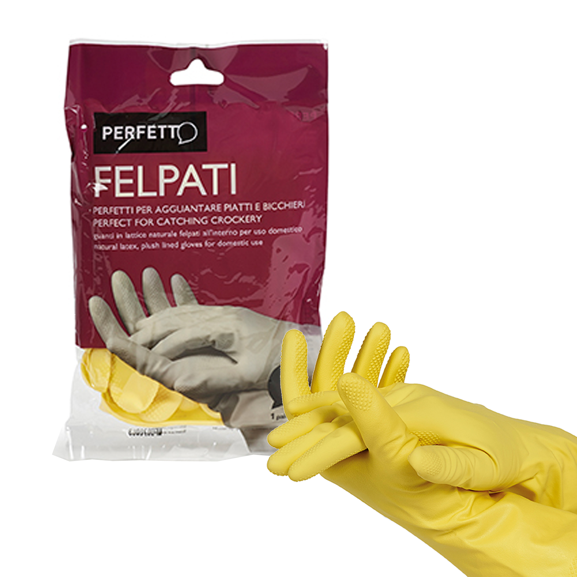 Guanti in lattice - felpati - taglia L/8 …