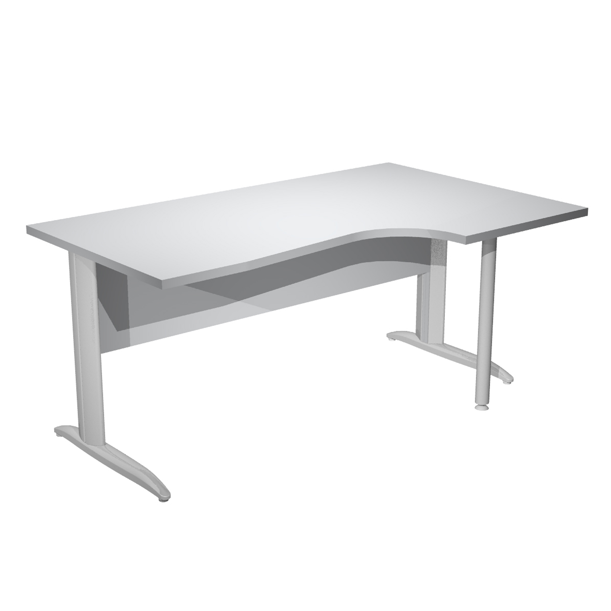 Scrivania Compact Destro Easy - 160 x 60/80/100 …