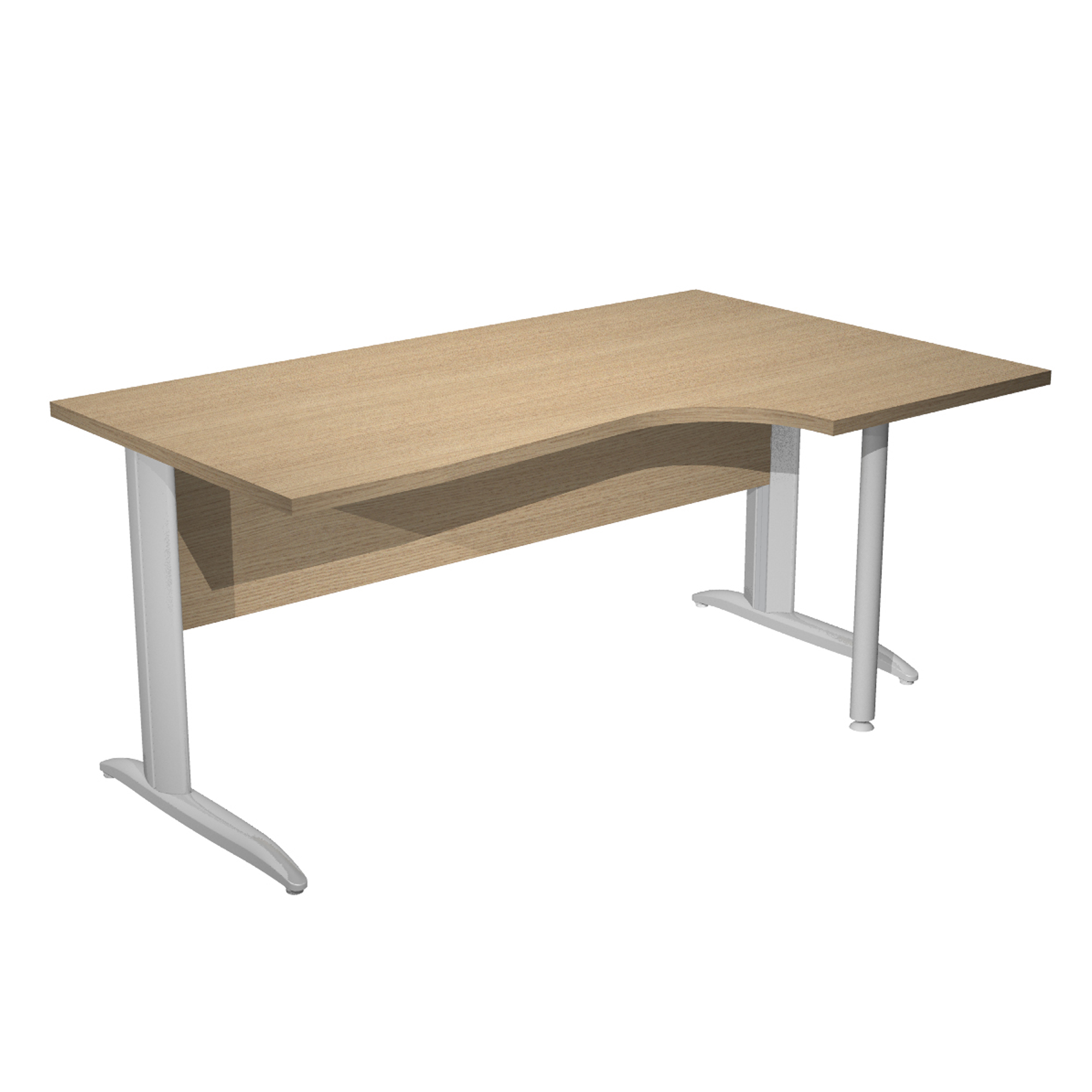 Scrivania Compact Destro Easy - 160 x 60/80/100 …
