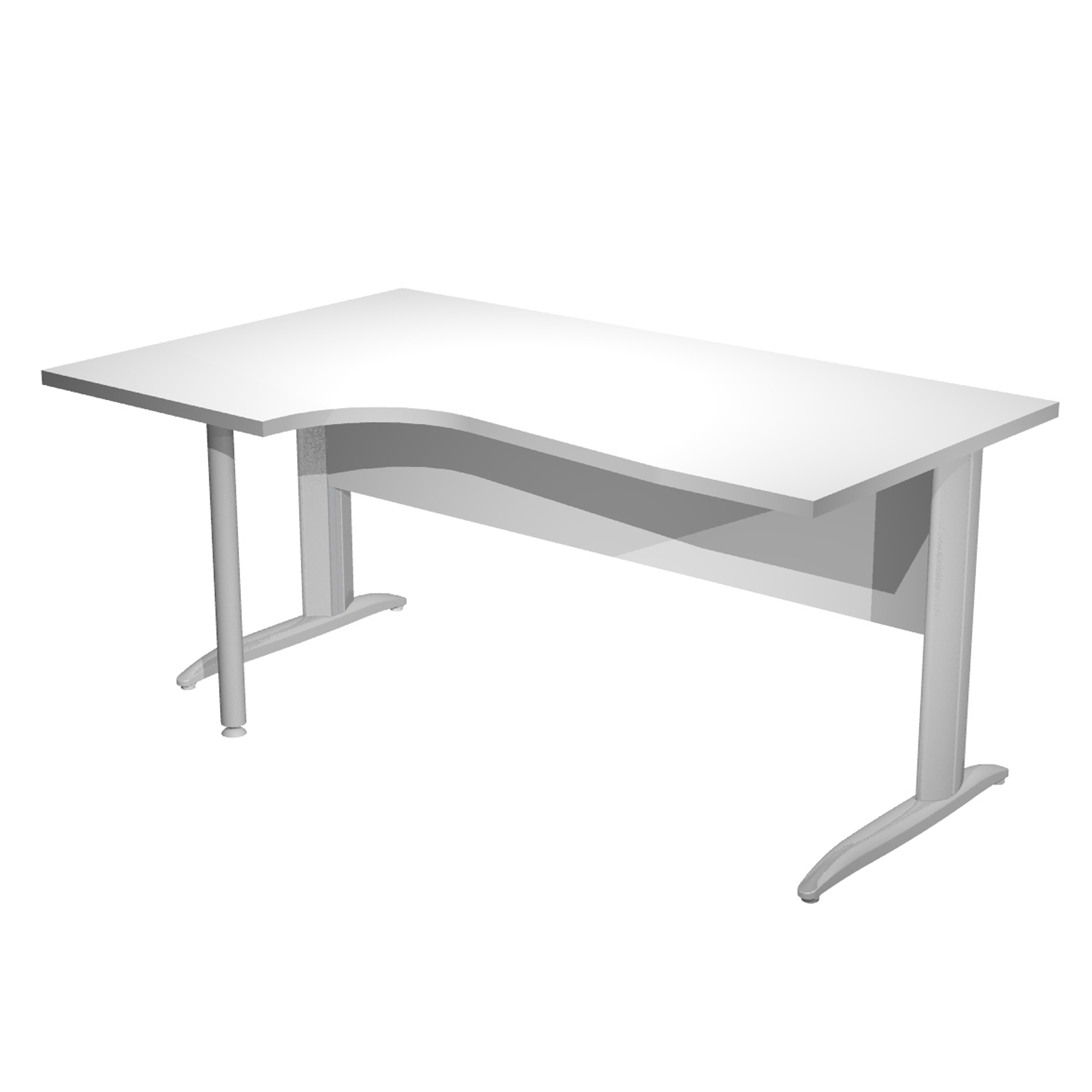 Scrivania Compact Sinistro Easy - 160 x 60/80/100 …
