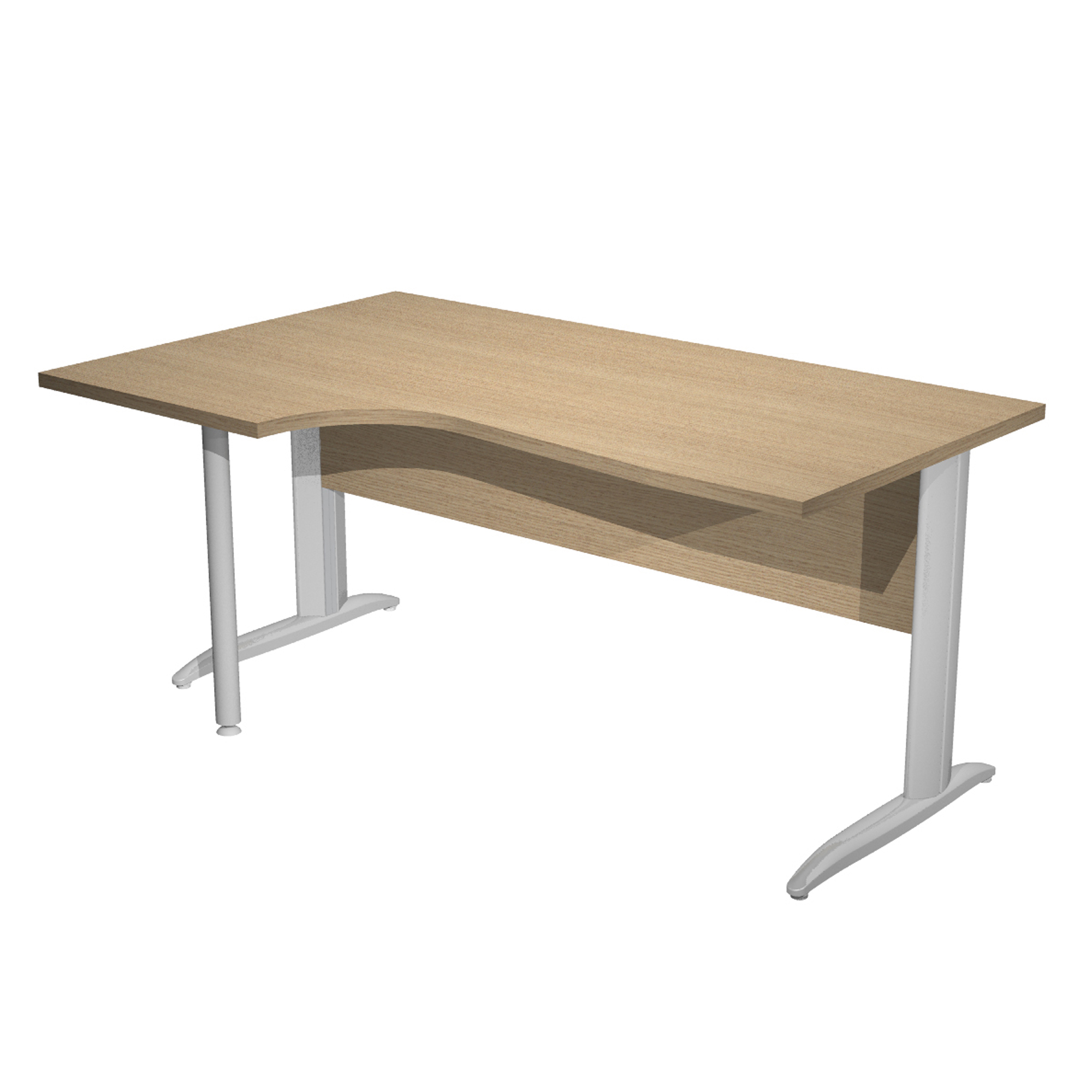 Scrivania Compact Sinistro Easy - 160 x 60/80/100 …