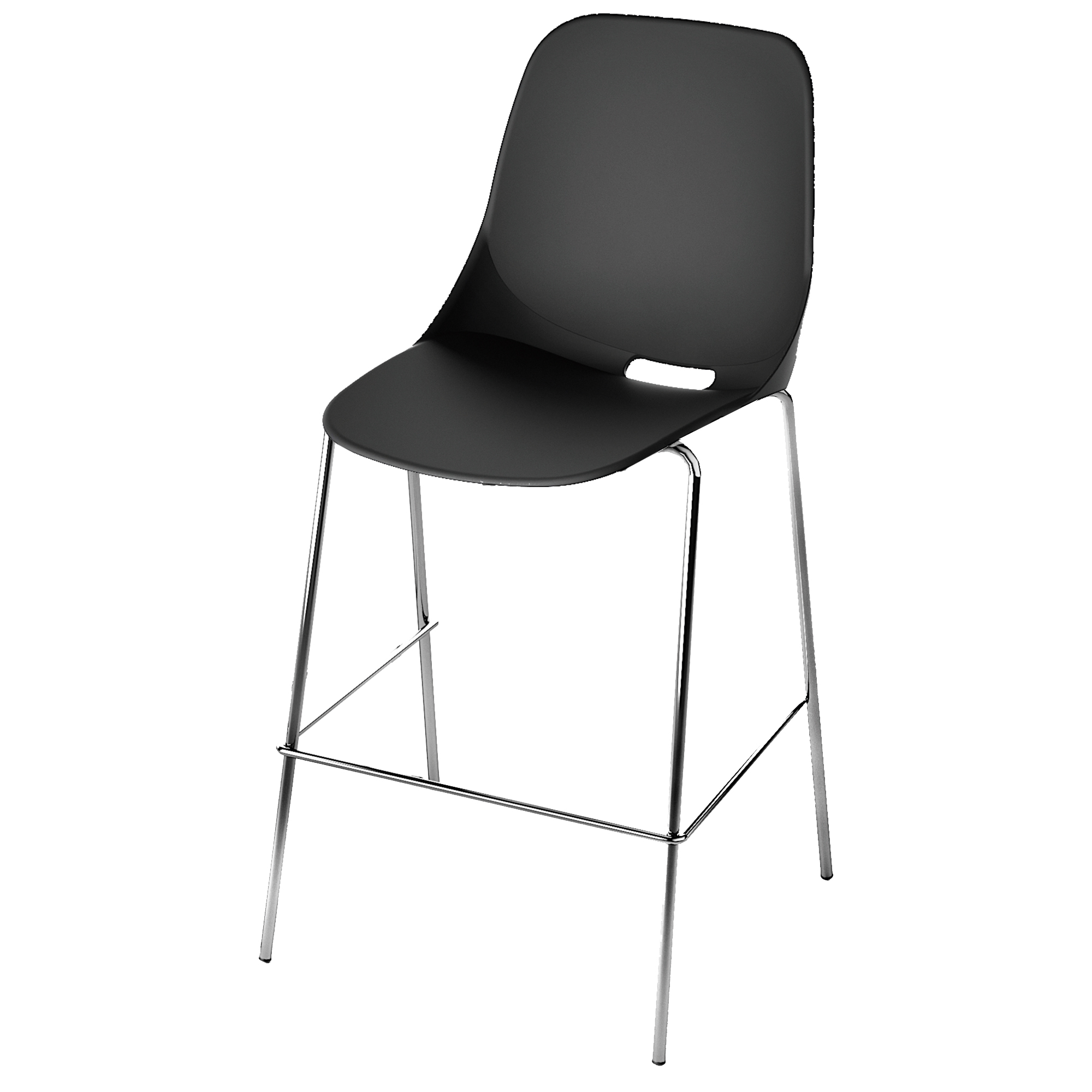 Sgabello Quick QKS - senza braccioli - nero …