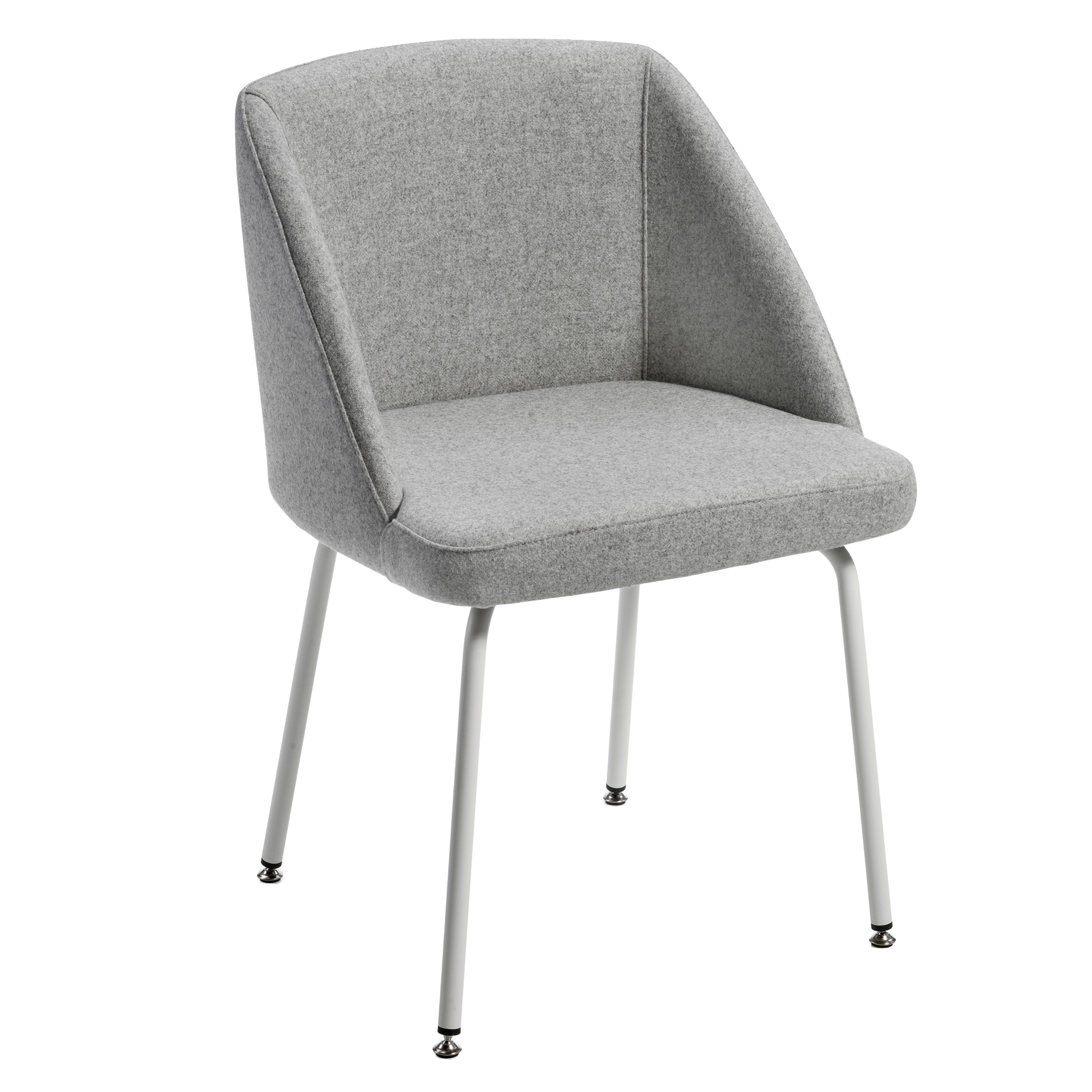 Poltroncina attesa Norma NO4CV - grigio chiaro - …