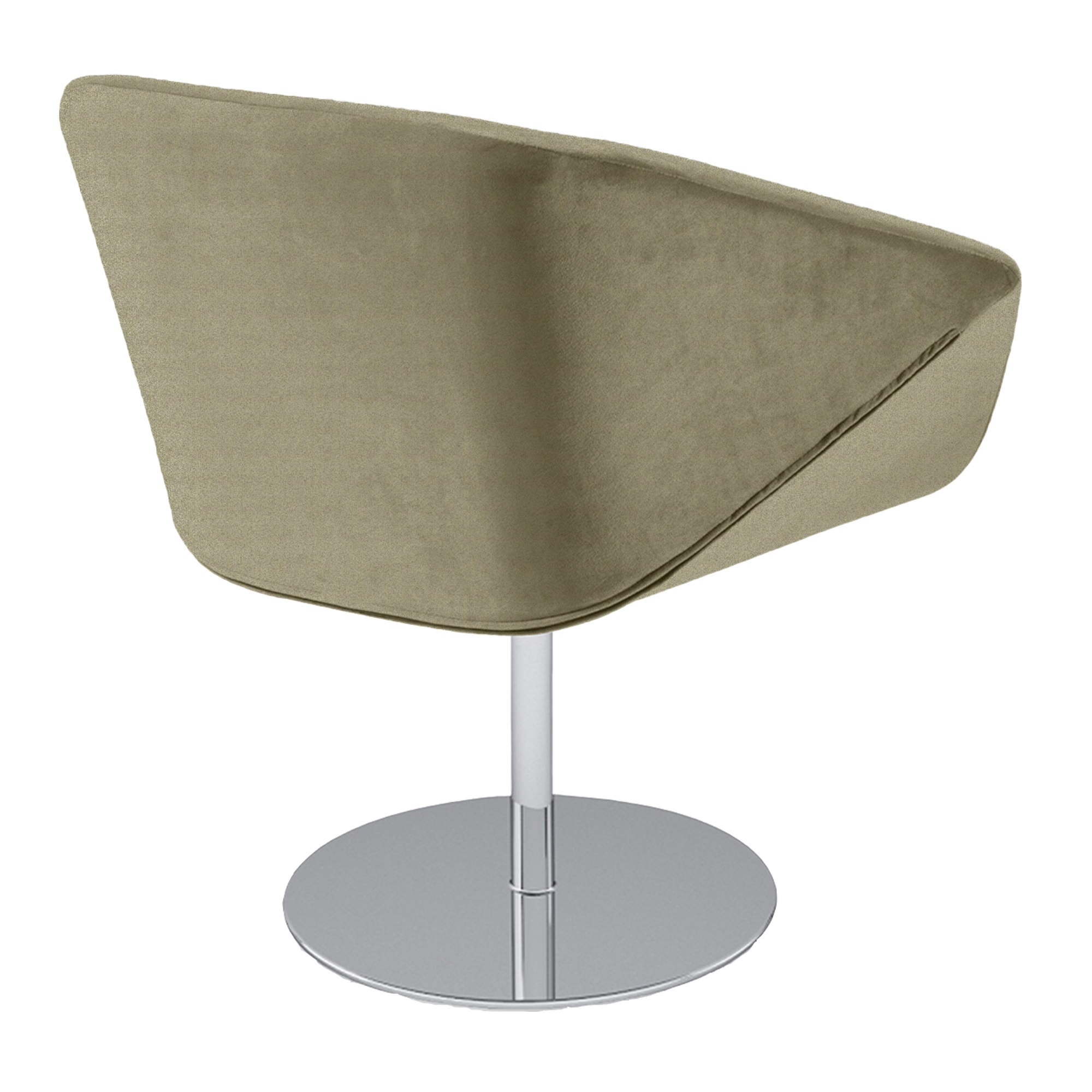 Poltroncina girevole Sit Up SUGC - beige - …