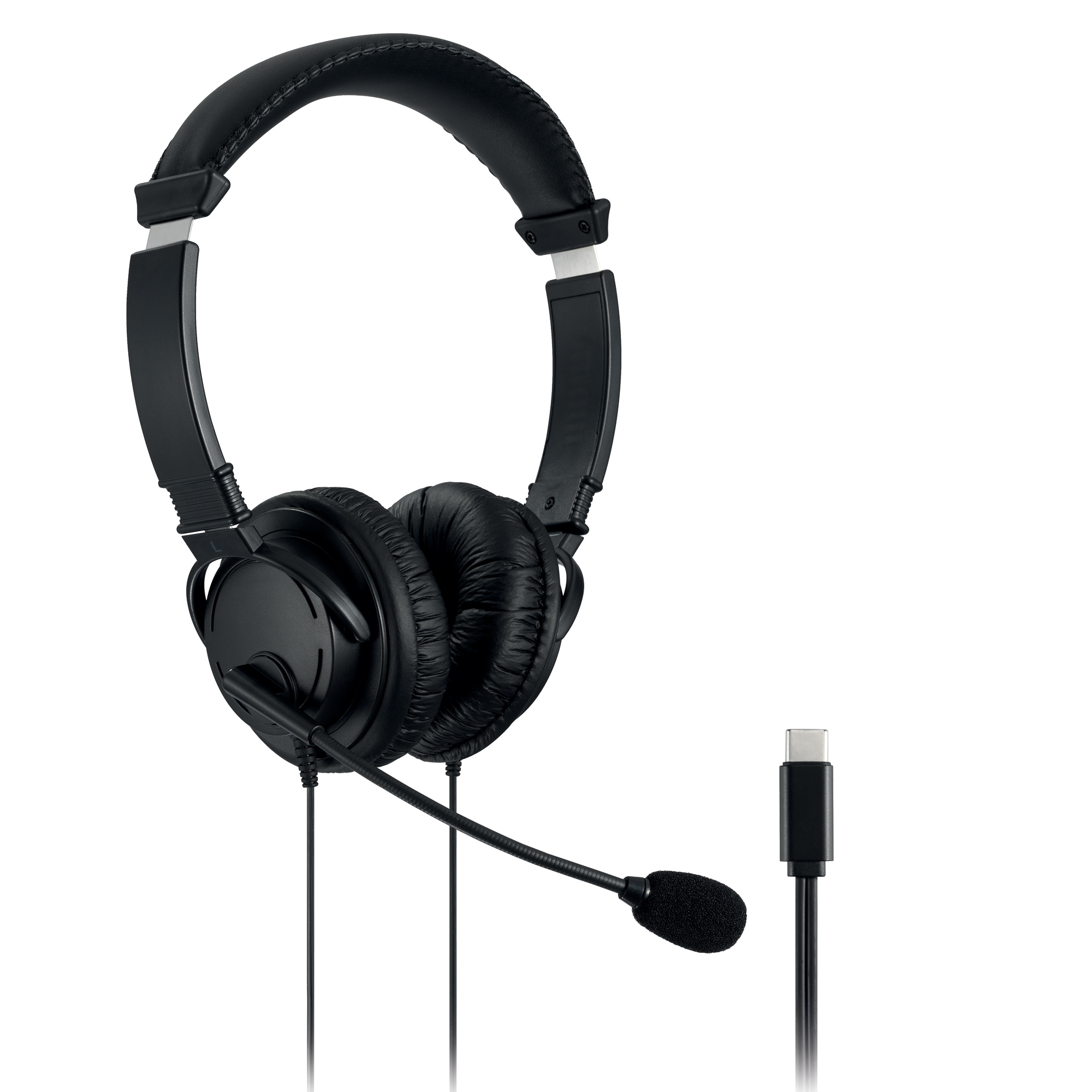 Kensington Hi-Fi USB-C Headphones with Mic - Cuffie …