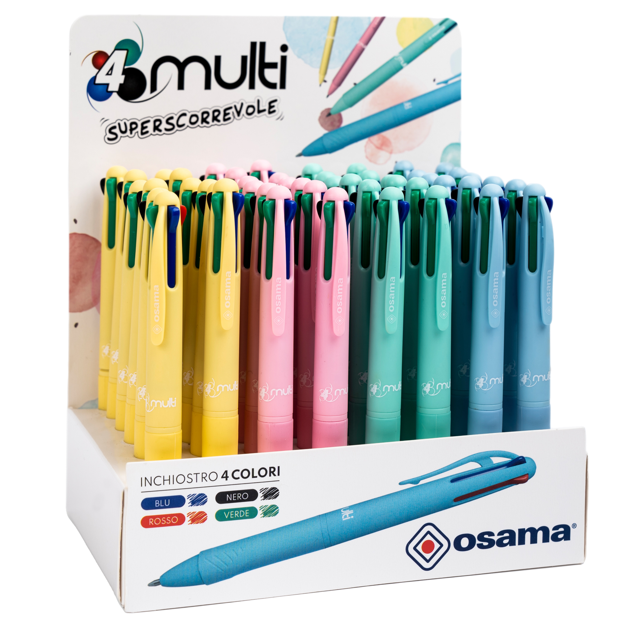 Penna a sfera scatto 4 Color - colori …