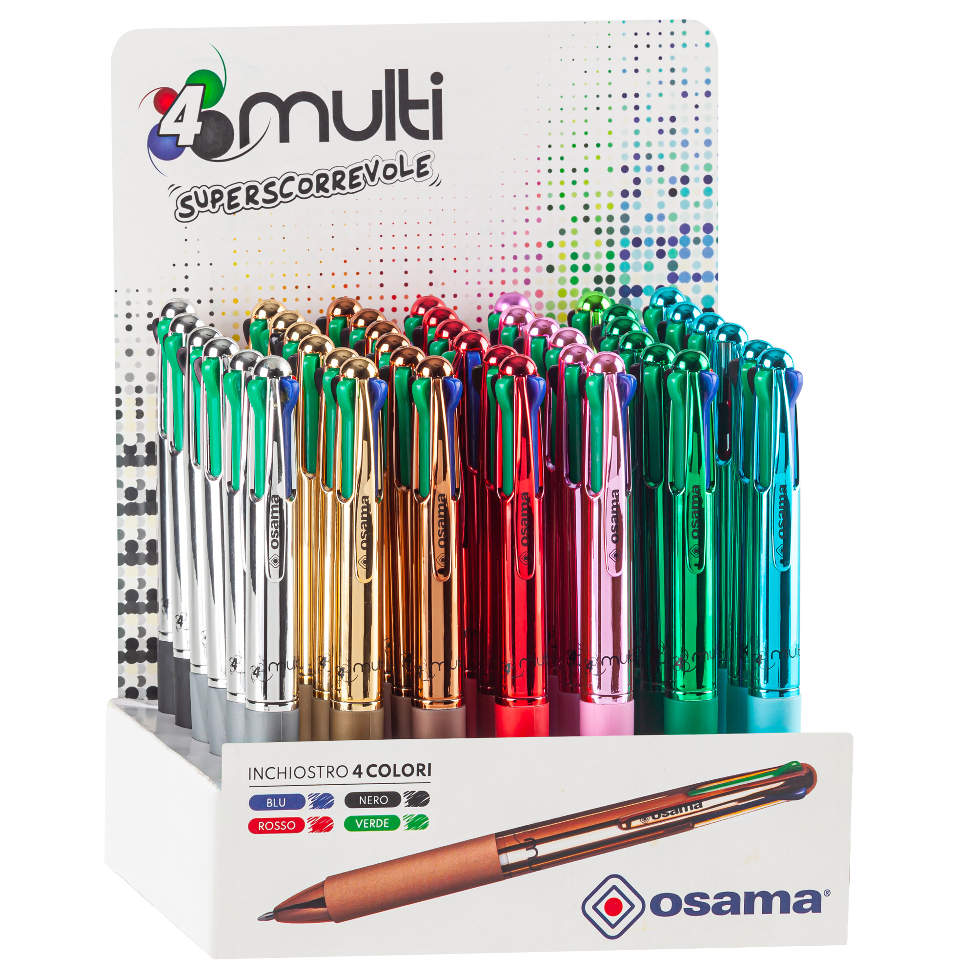 Penna a sfera a scatto 4 Color - …