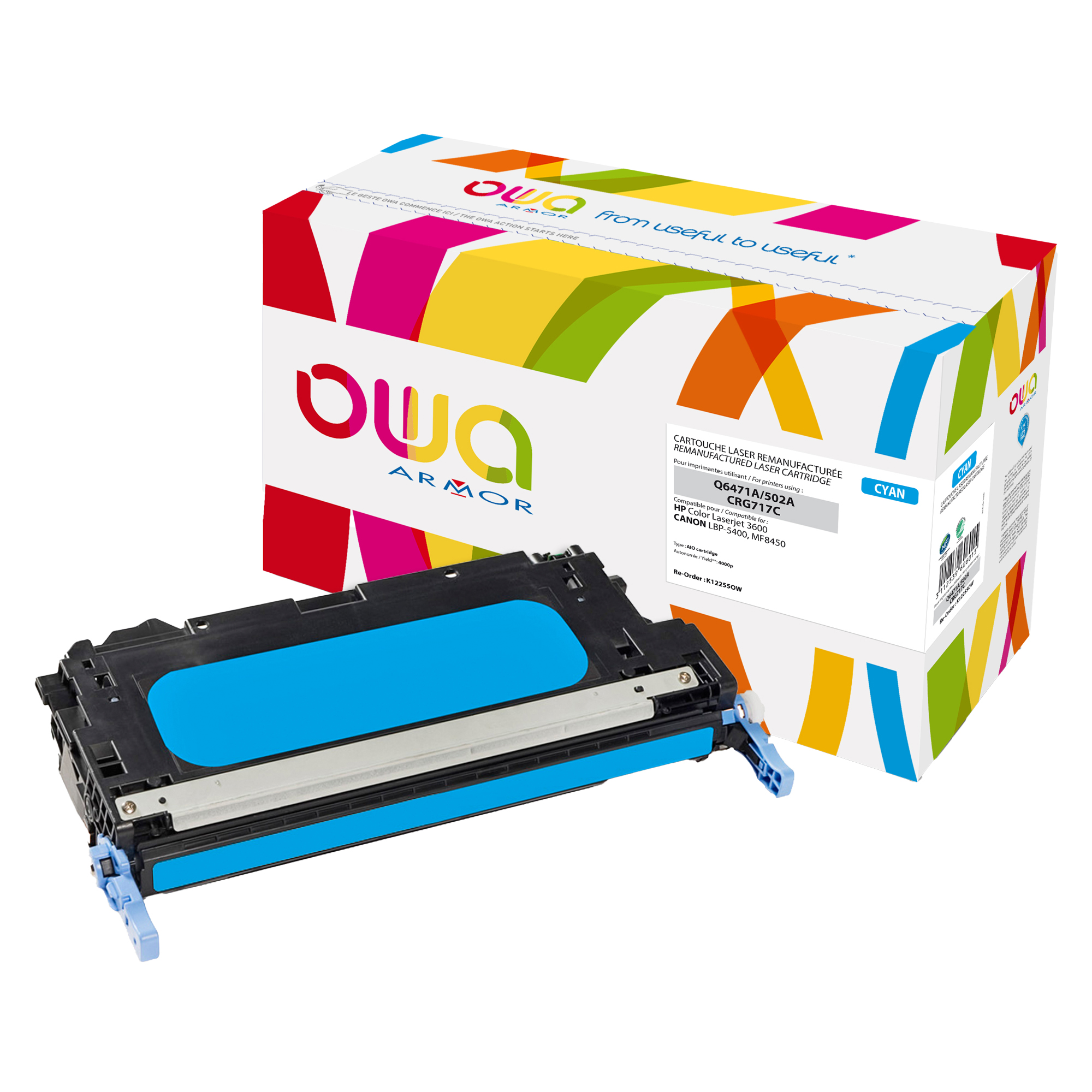 Armor - Toner Compatibile per Hp - Ciano …