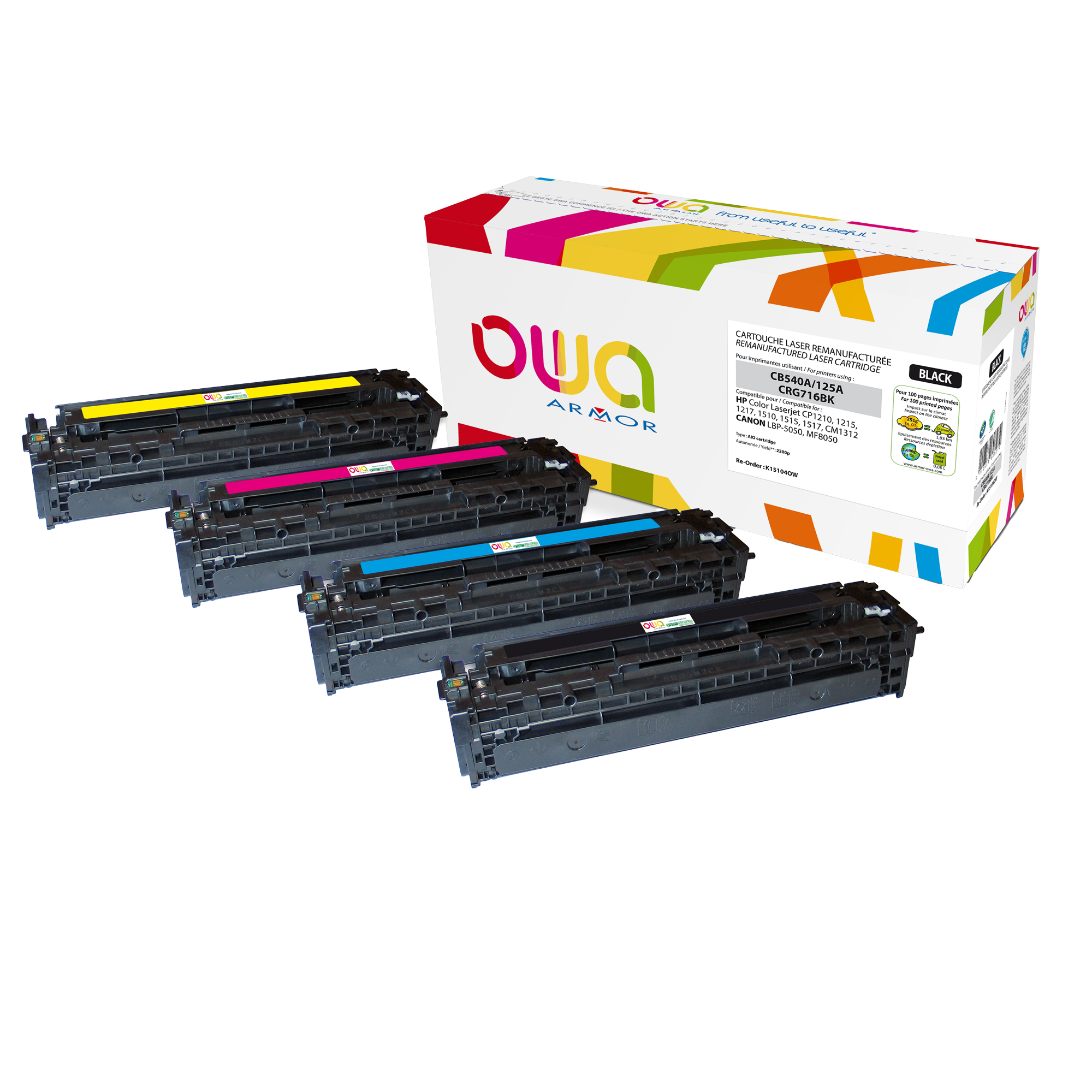 Armor - Toner Compatibile per Hp - Nero …