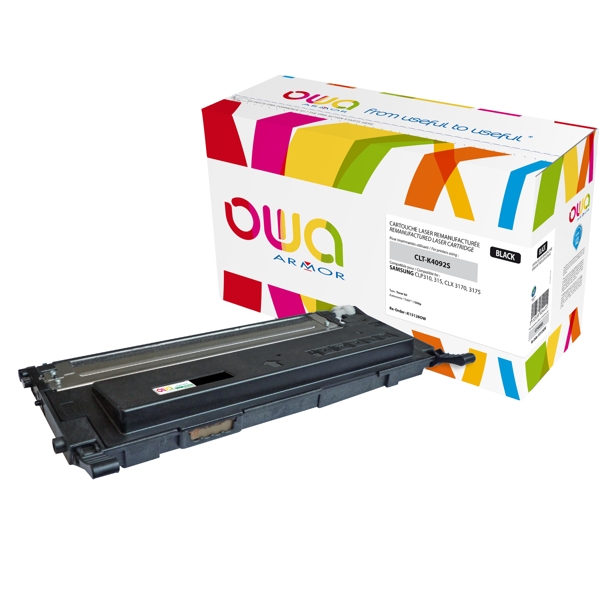 Armor - Toner Compatibile per Hp/Samsung - Nero …
