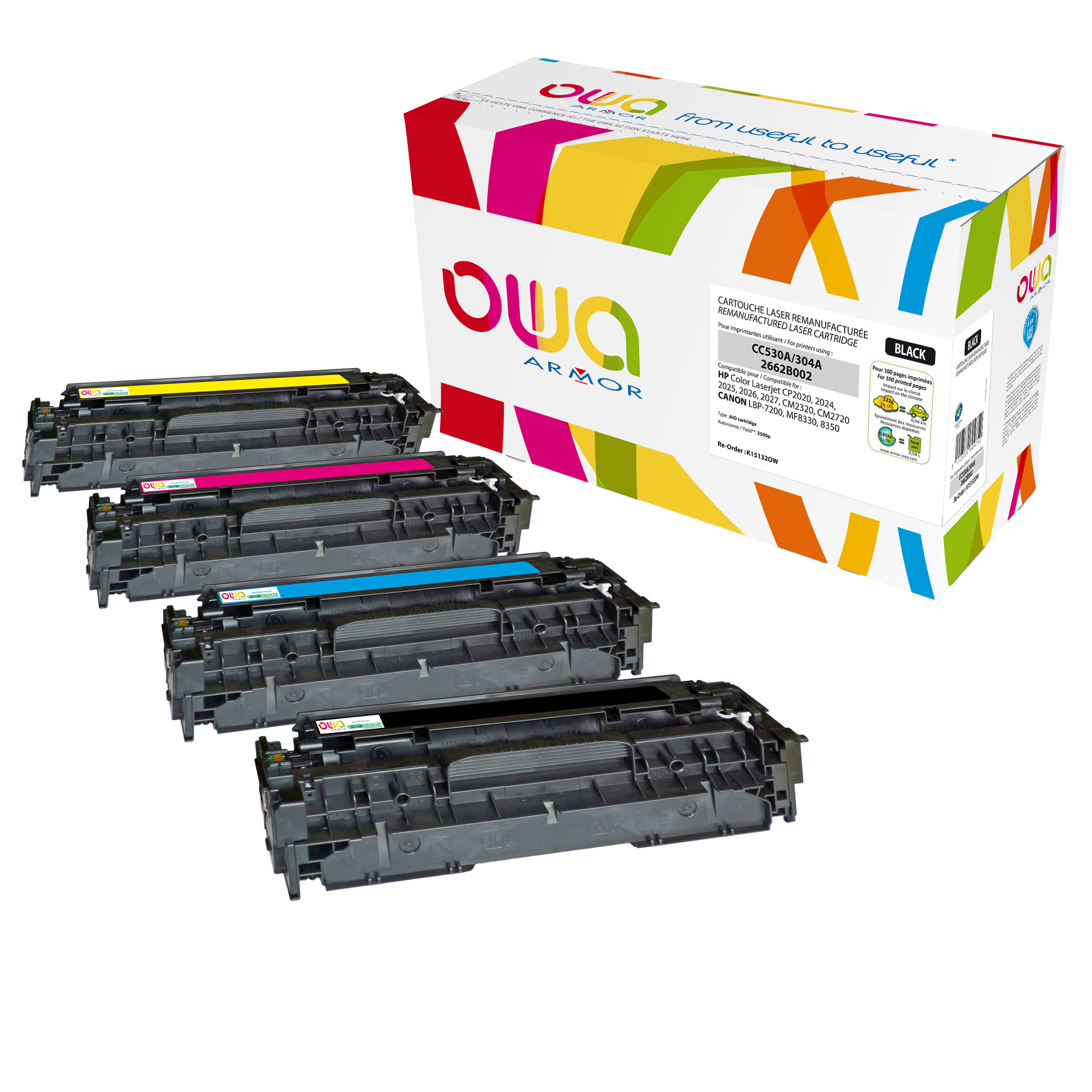 Armor - Toner Compatibile per Hp - Giallo …