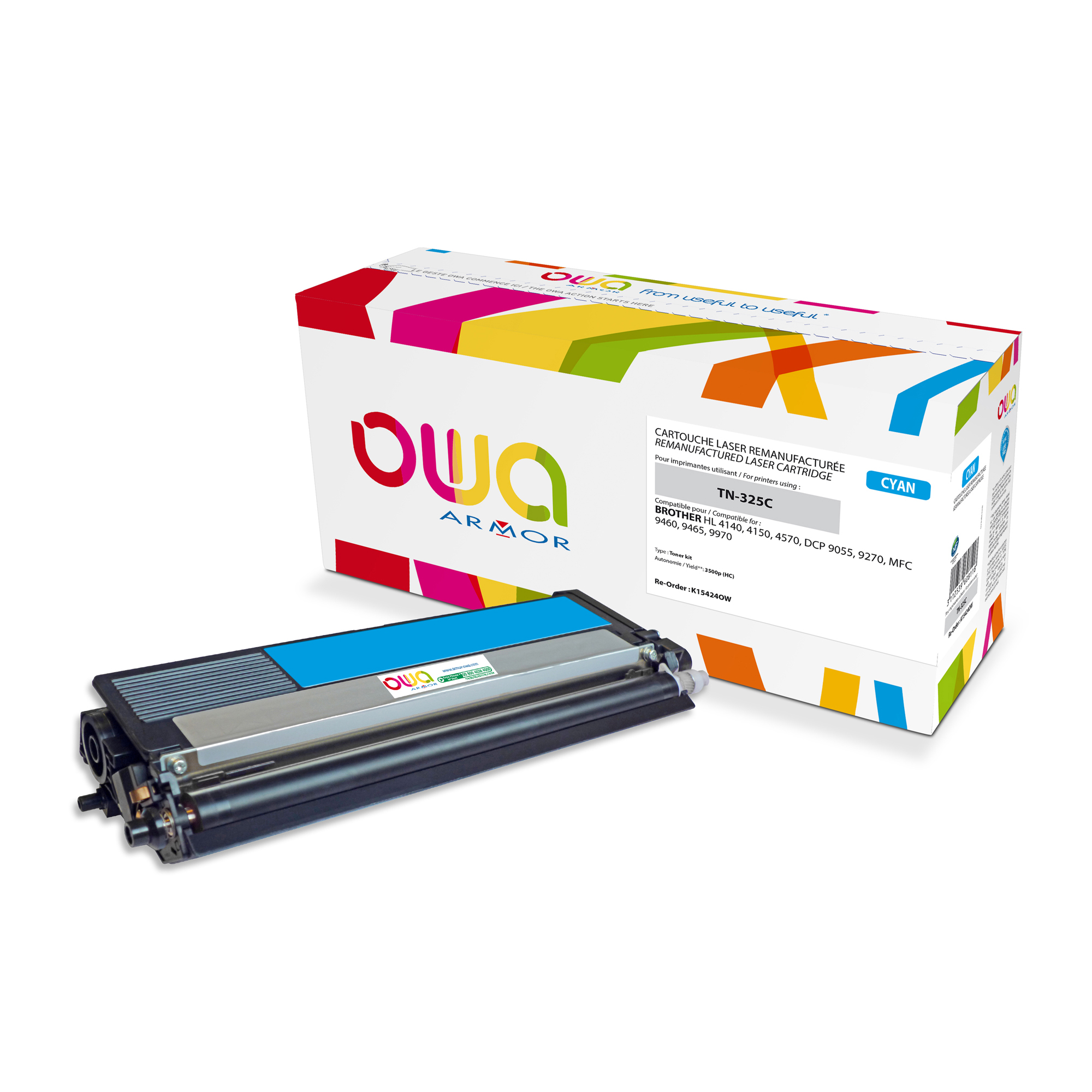 Armor - Toner Compatibile per Brother - Ciano …