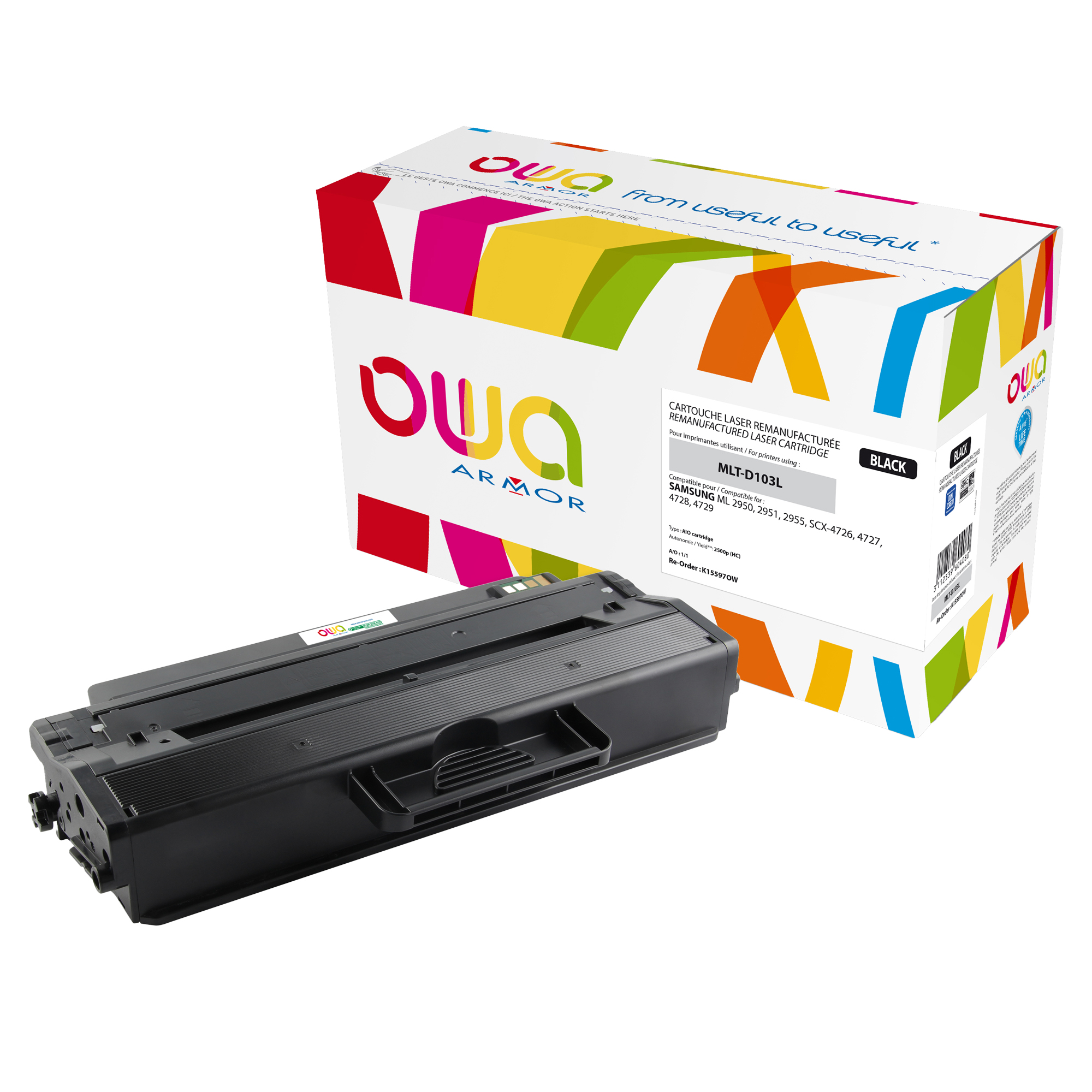 Armor - Toner Compatibile per Samsung MLT-D103L/ELS - …