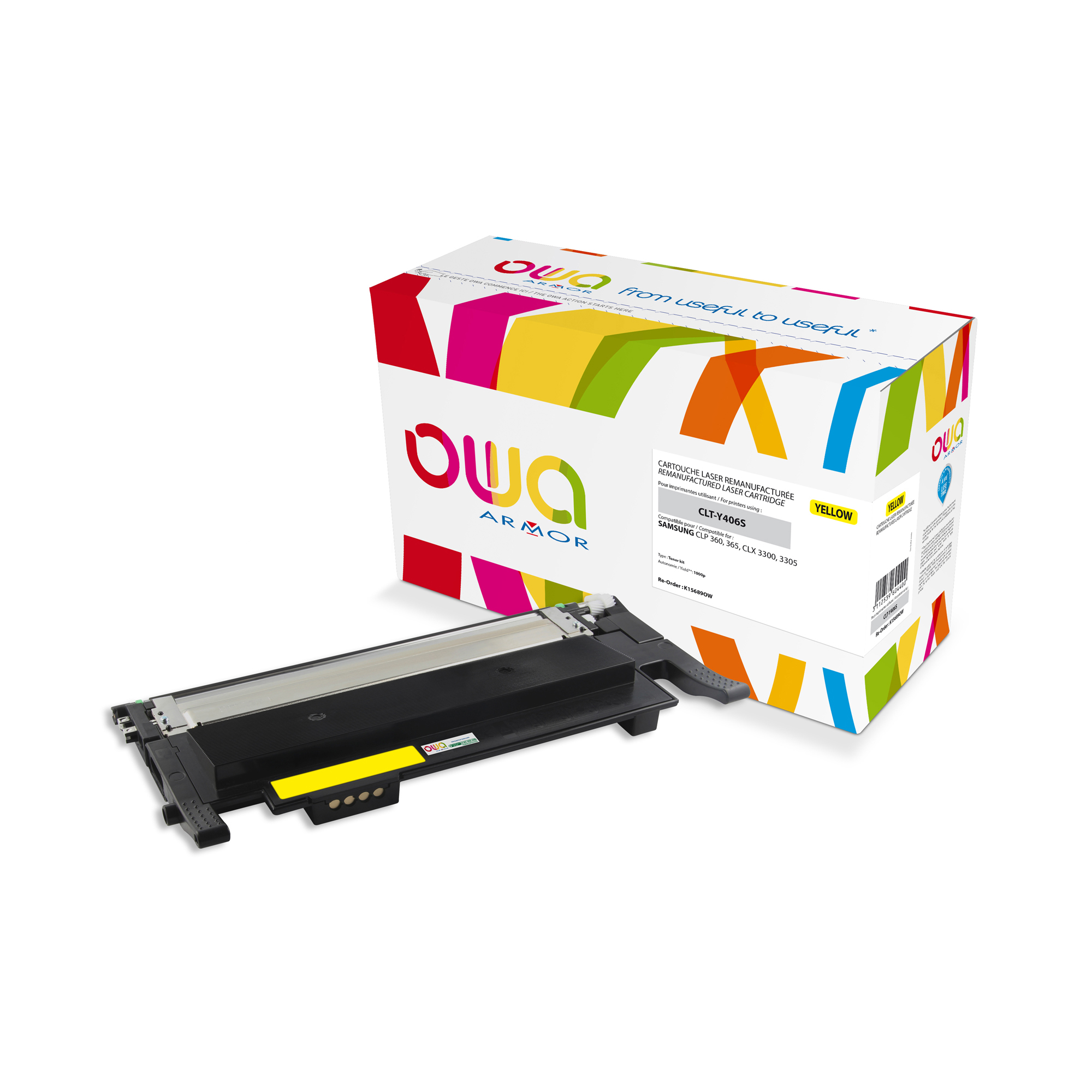 Armor - Toner Compatibile per Hp/Samsung - Giallo …