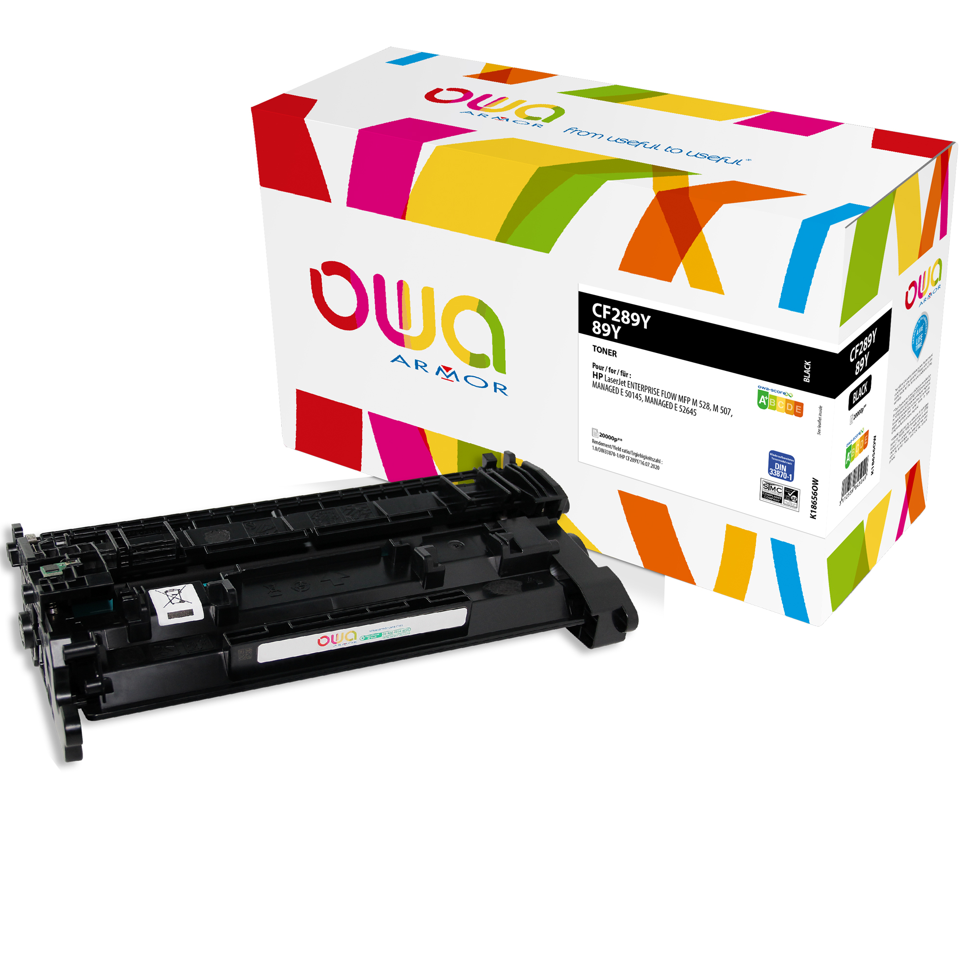 Armor - Toner Compatibile per Hp - CF289Y …