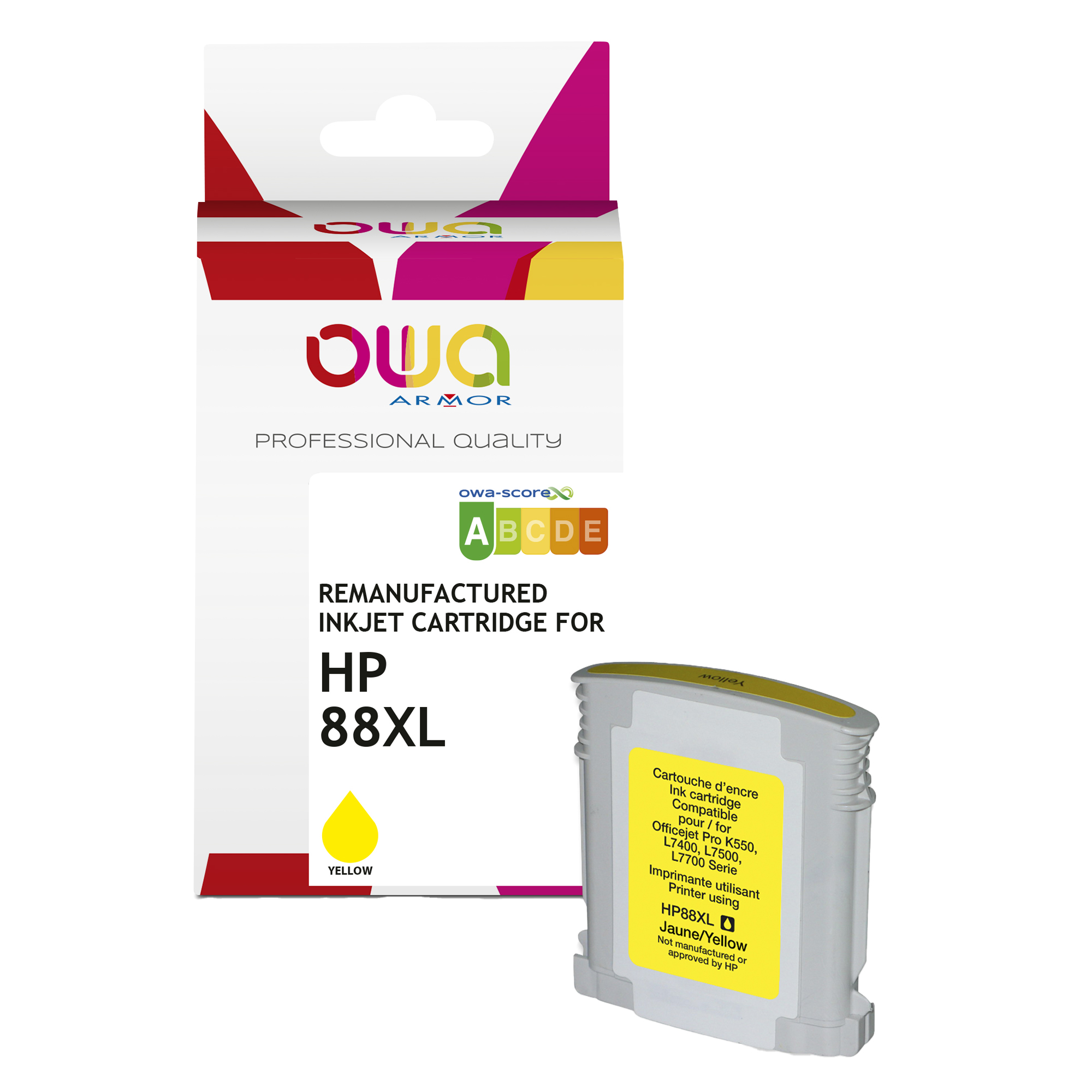 Armor - Cartuccia ink Compatibile per Hp 88XL …