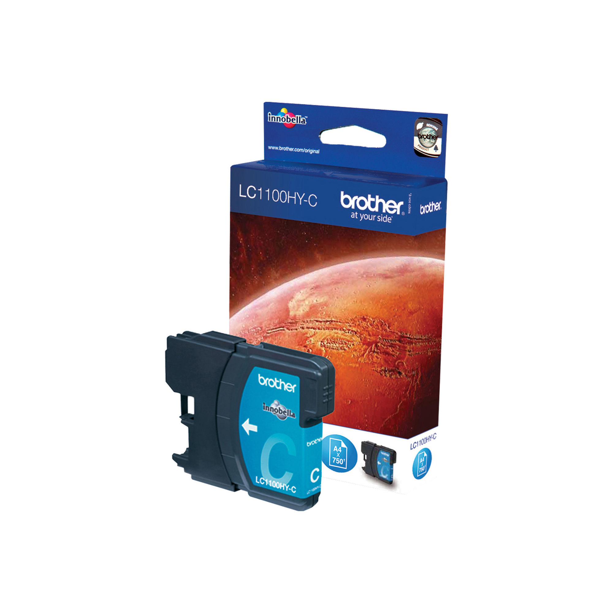 Brother LC1100HYC - Alta resa - ciano - …