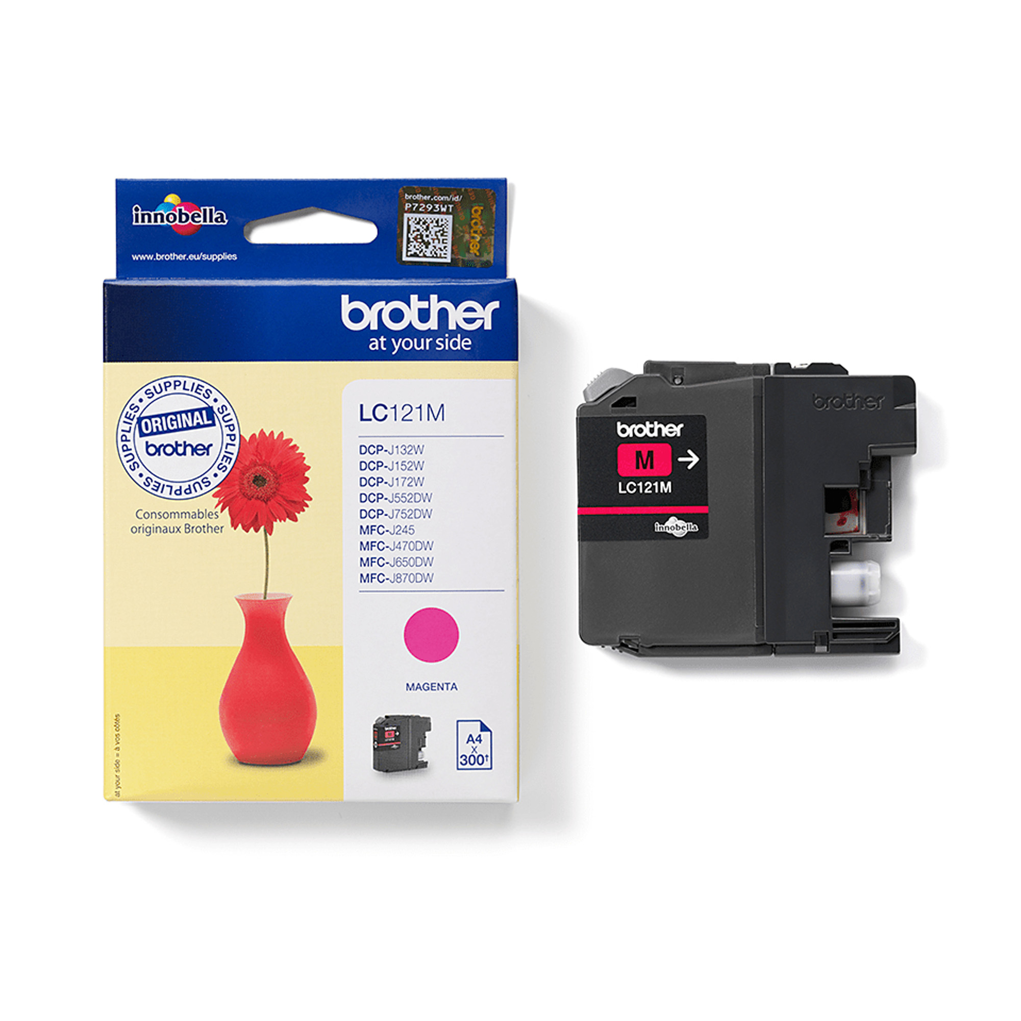Brother LC121M - Magenta - originale - cartuccia …