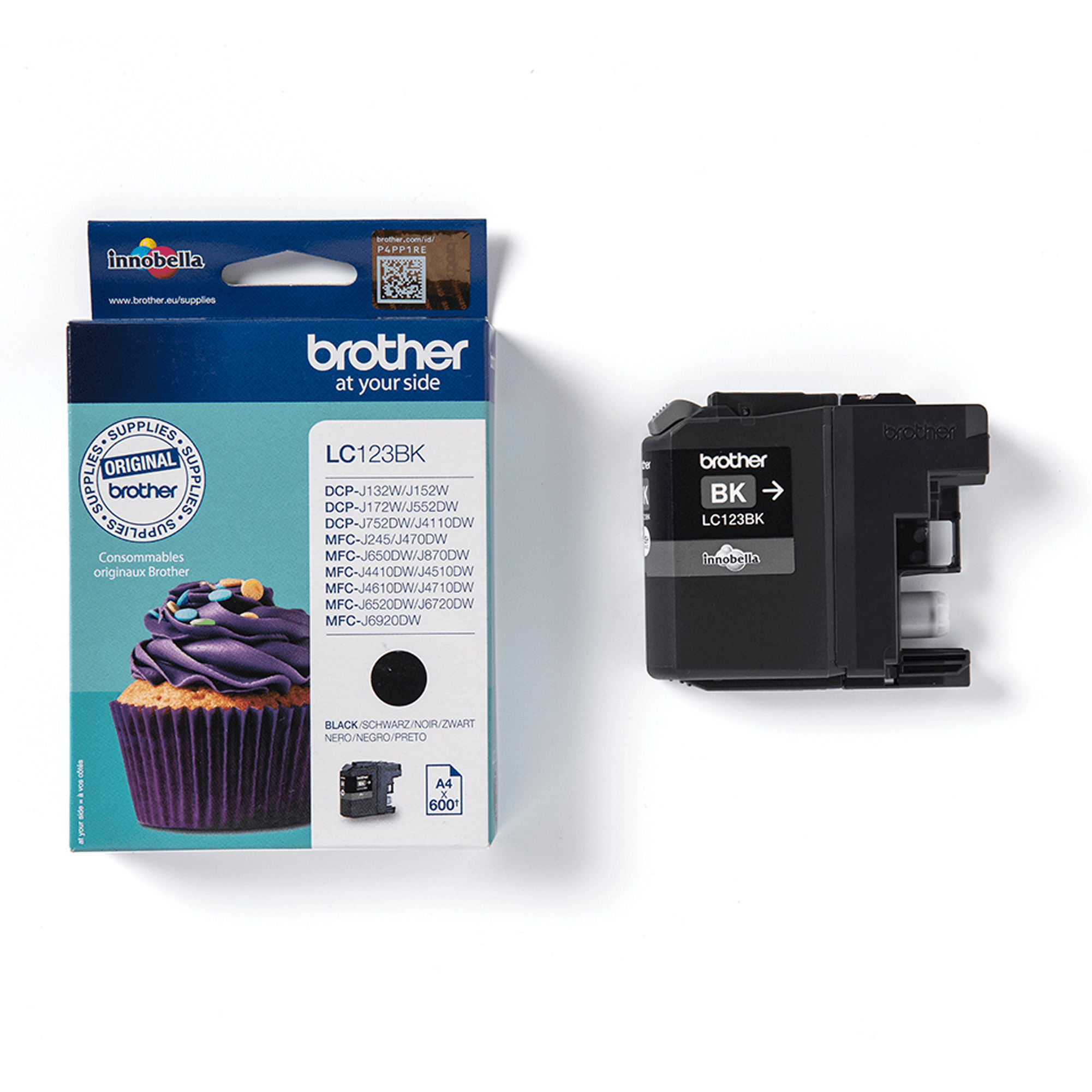 Brother LC123BK - Alta resa - nero - …