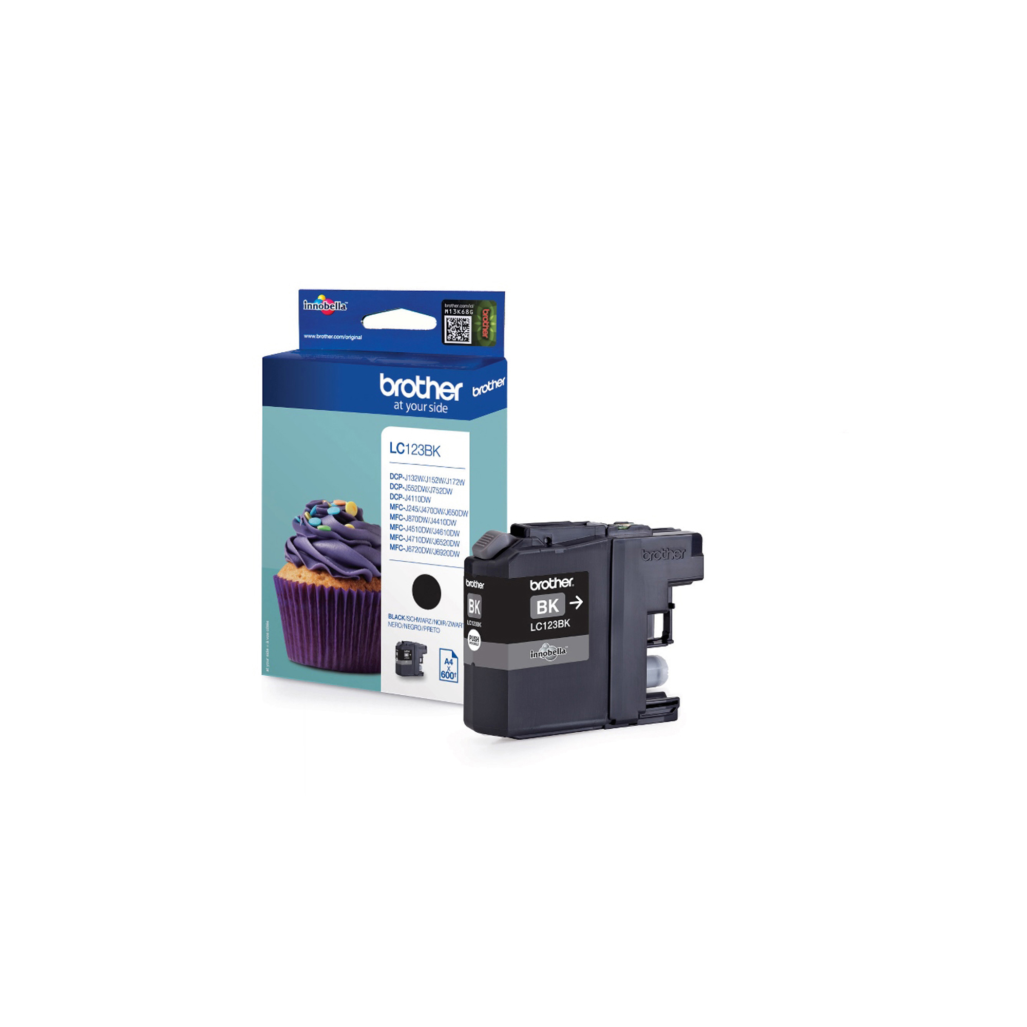 Brother LC123BK - Alta resa - nero - …