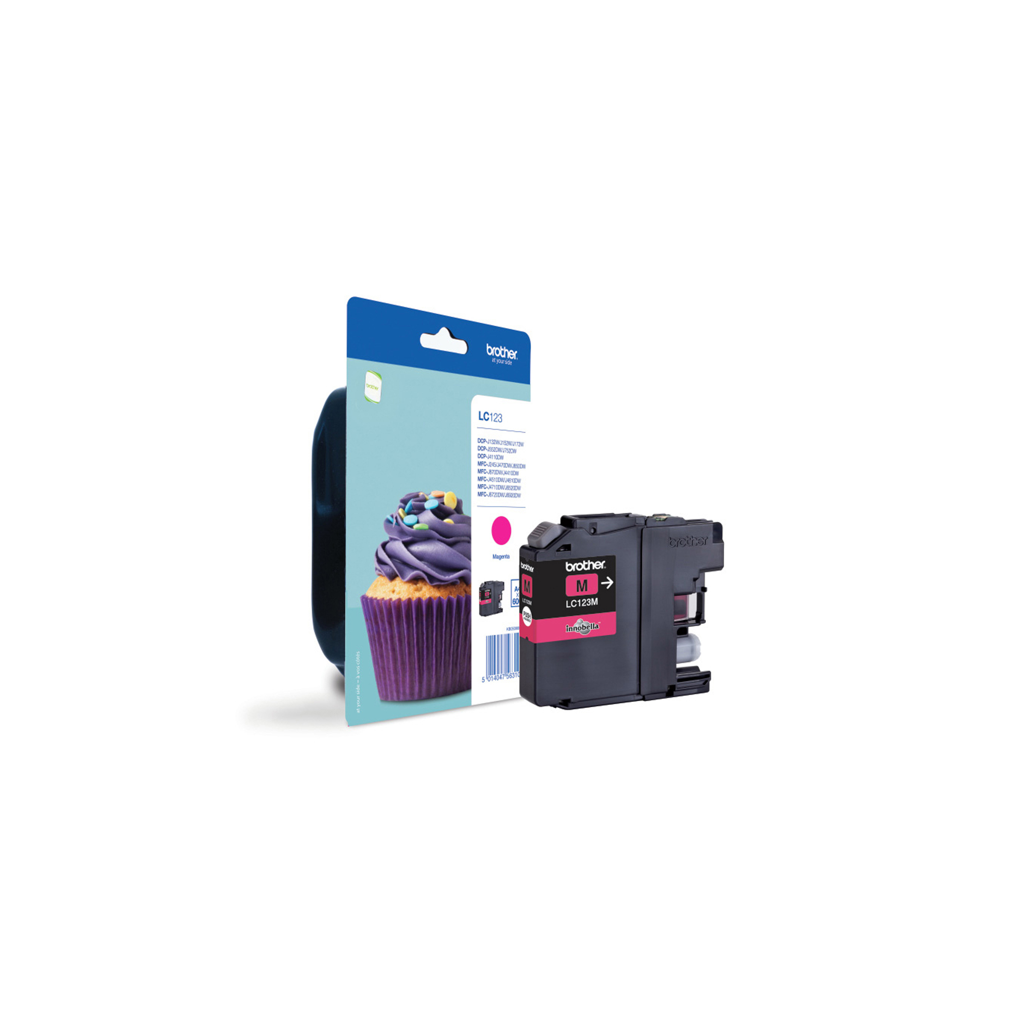 Brother LC123M - Alta resa - magenta - …