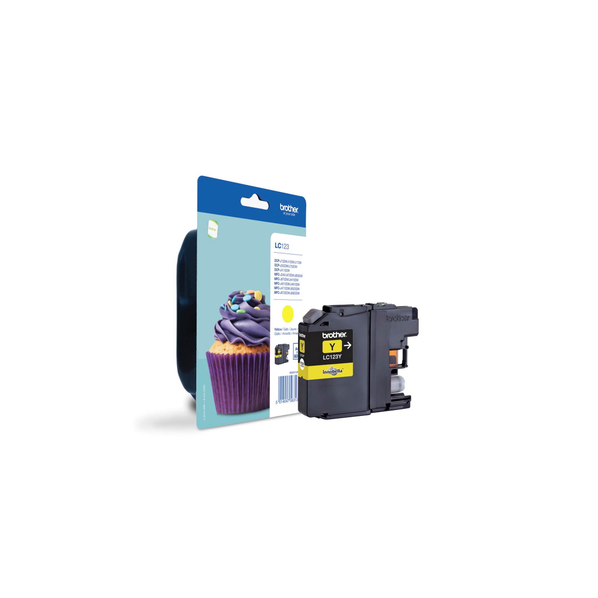 Brother LC123Y - Alta resa - giallo - …