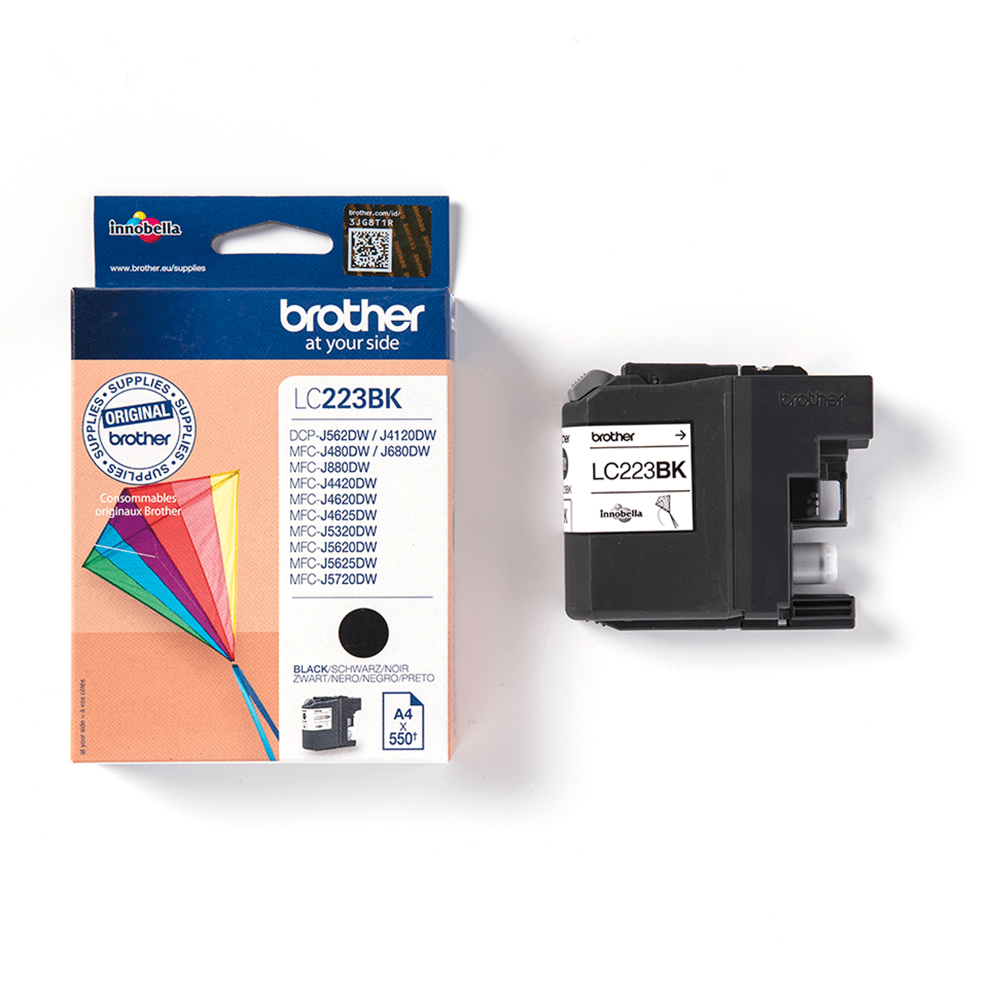Brother LC223BK - Nero - originale - cartuccia …