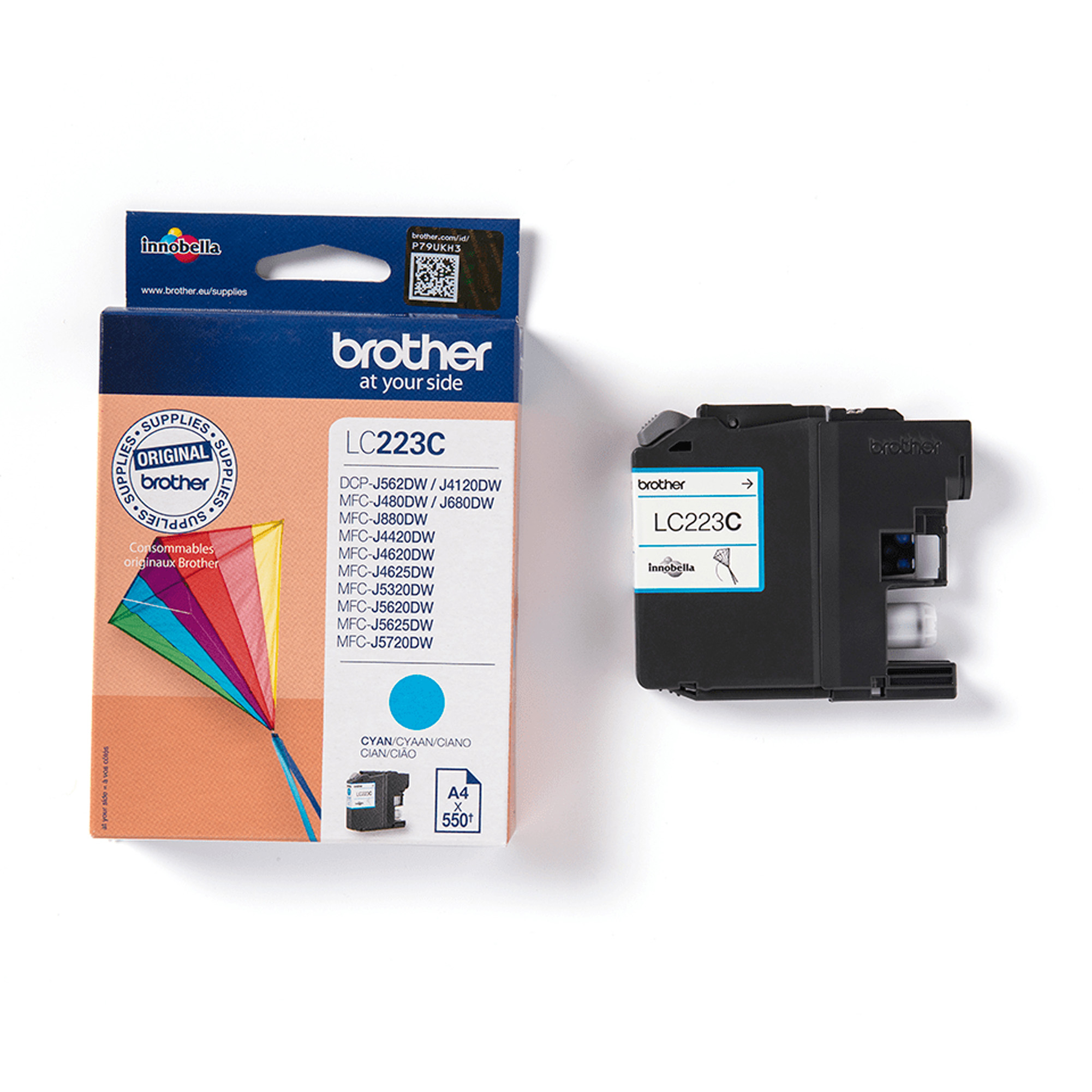 Brother LC223C - Ciano - originale - cartuccia …