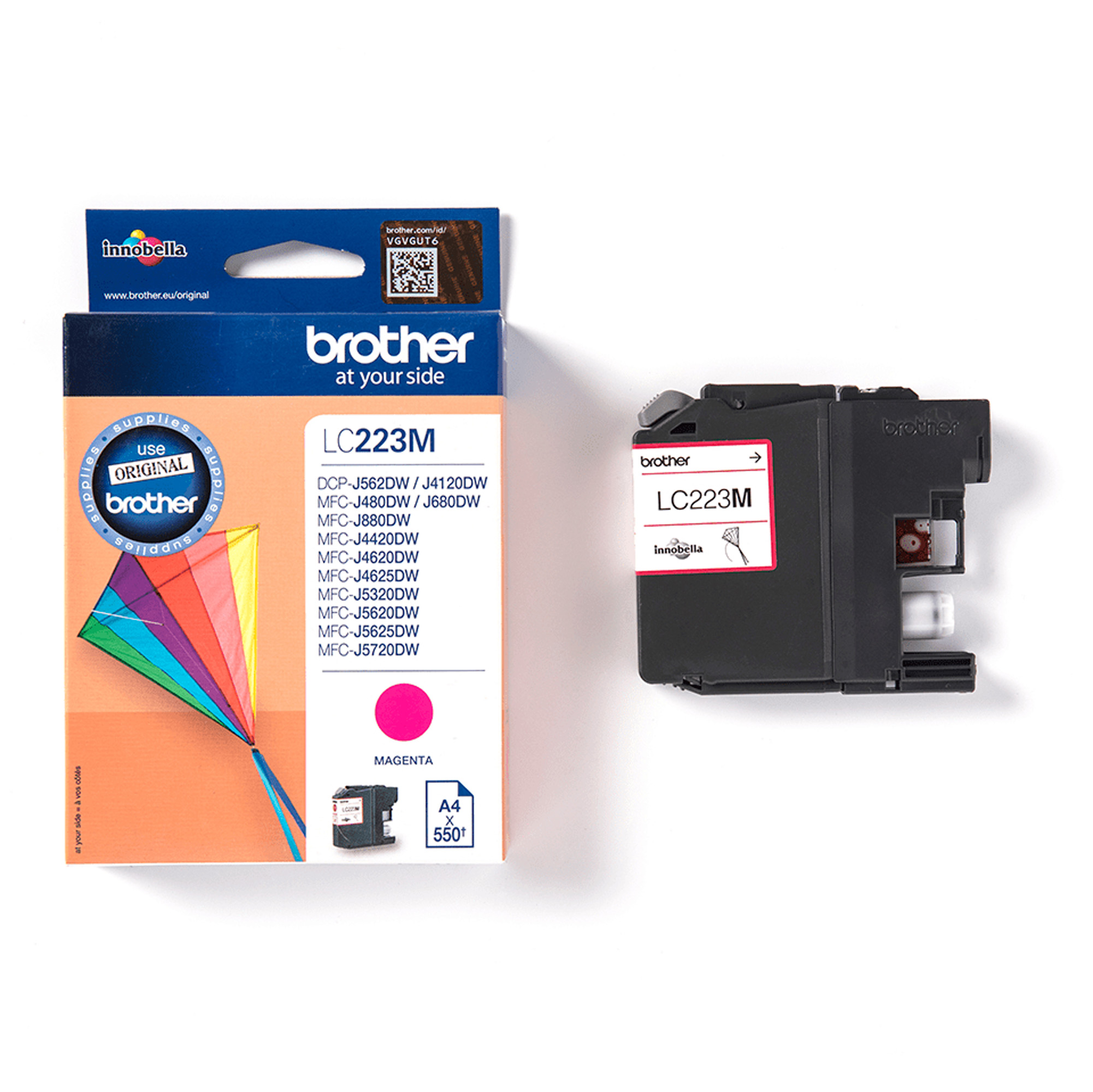 Brother LC223M - Magenta - originale - cartuccia …