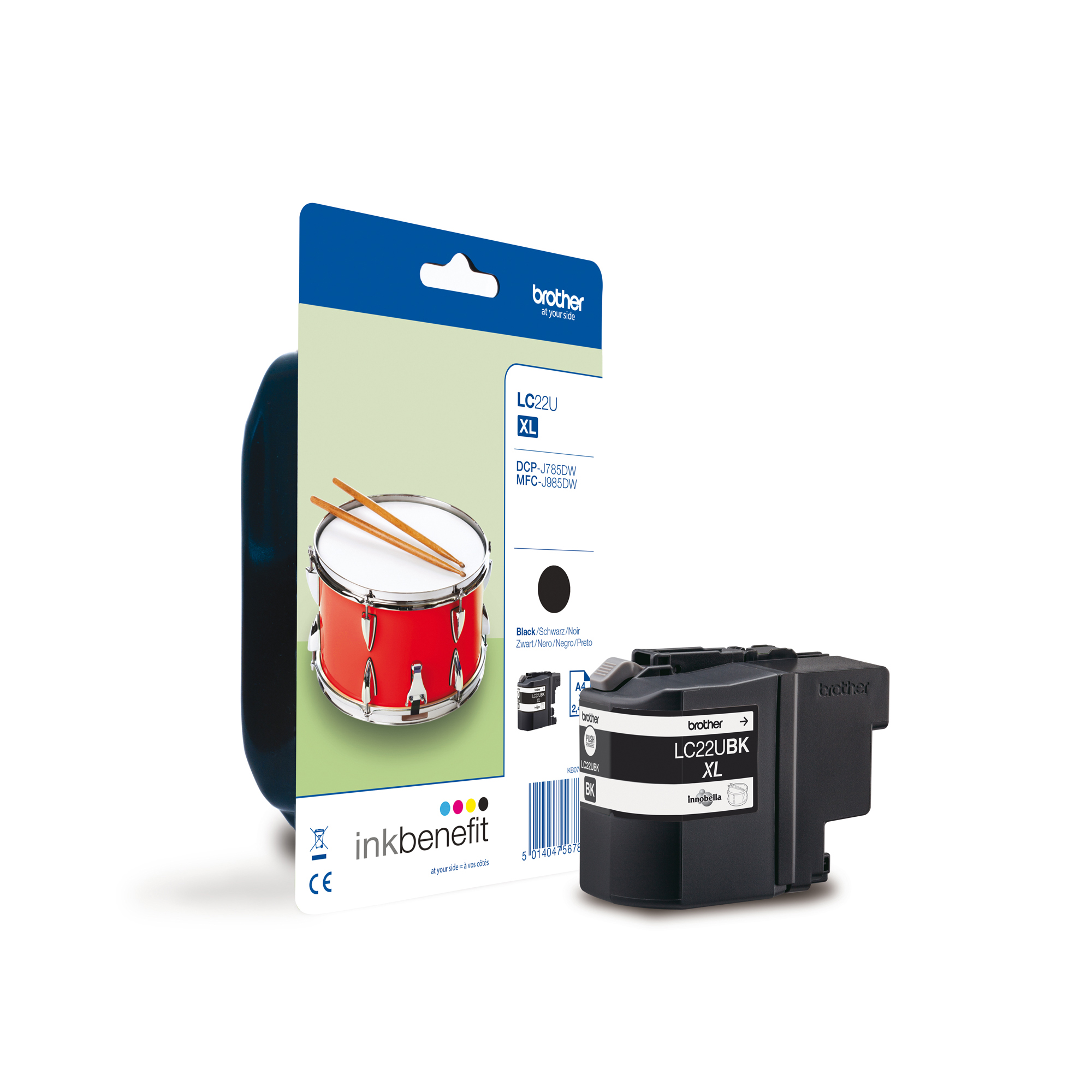 Brother - Cartuccia - Nero - LC22EBK - …