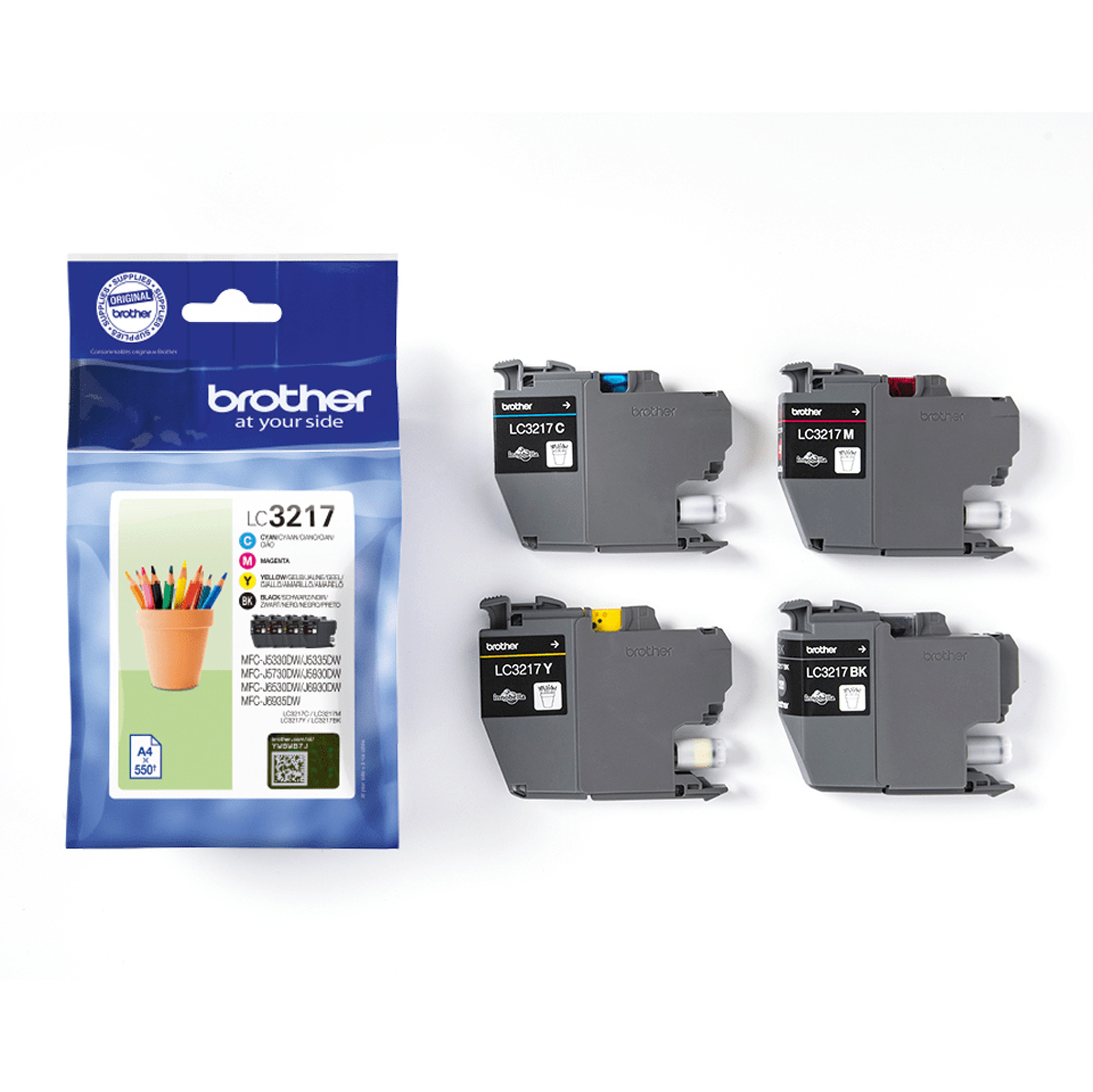 Brother LC3217 Confezione multipla - Confezione da 4 …